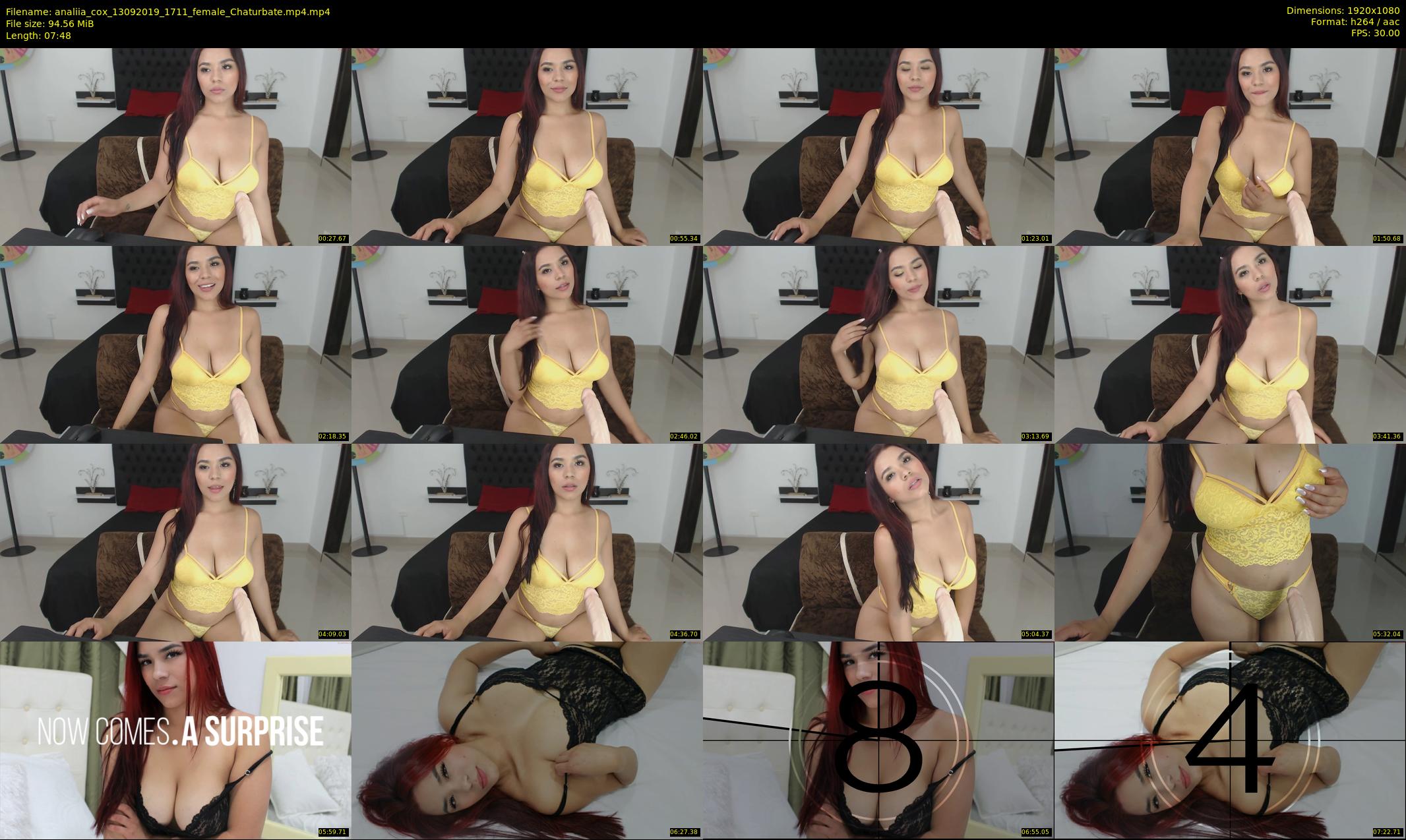 analiia_cox — 8 minute Chaturbate female cam show recording, 1080p, Sep 13, 2019