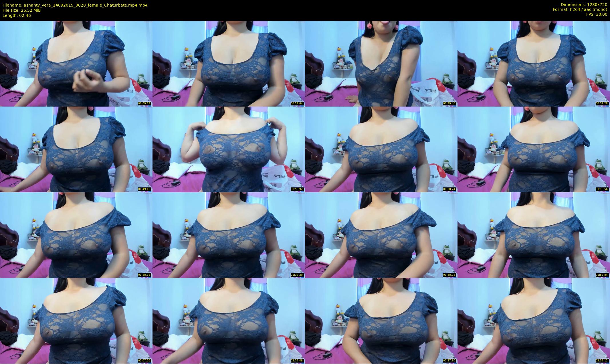 ashanty_vera — 3 minute Chaturbate couple cam show recording, 720p, Sep 14, 2019