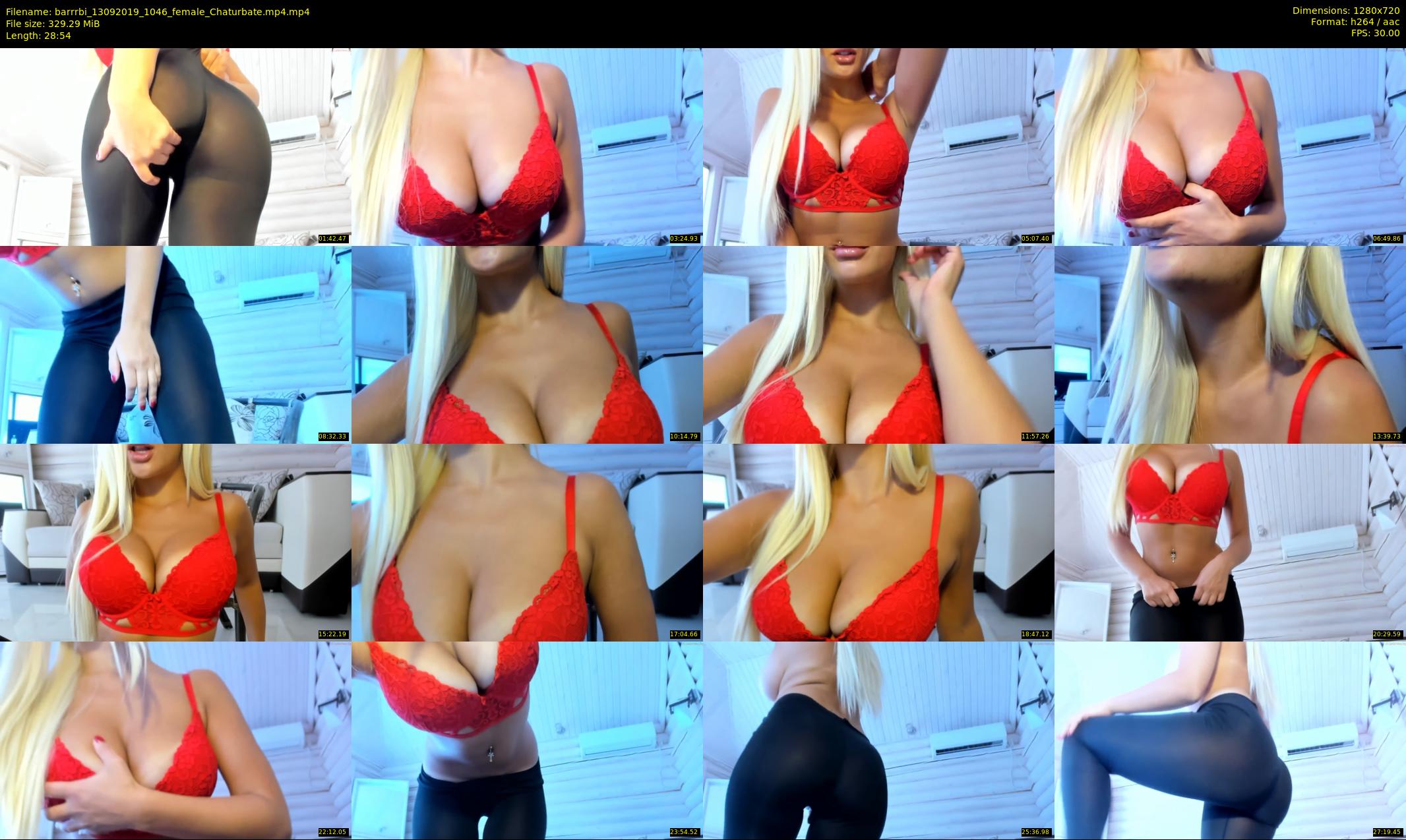 barrrbi — 29 minute Chaturbate female cam show recording, 720p, Sep 13, 2019