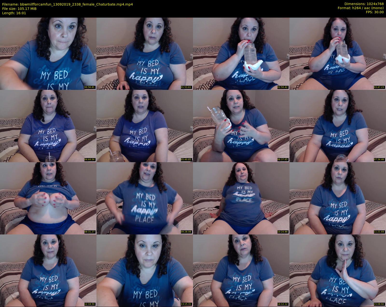 bbwmilfforcamfun — 17 minute Chaturbate female cam show recording, 720p, Sep 13, 2019