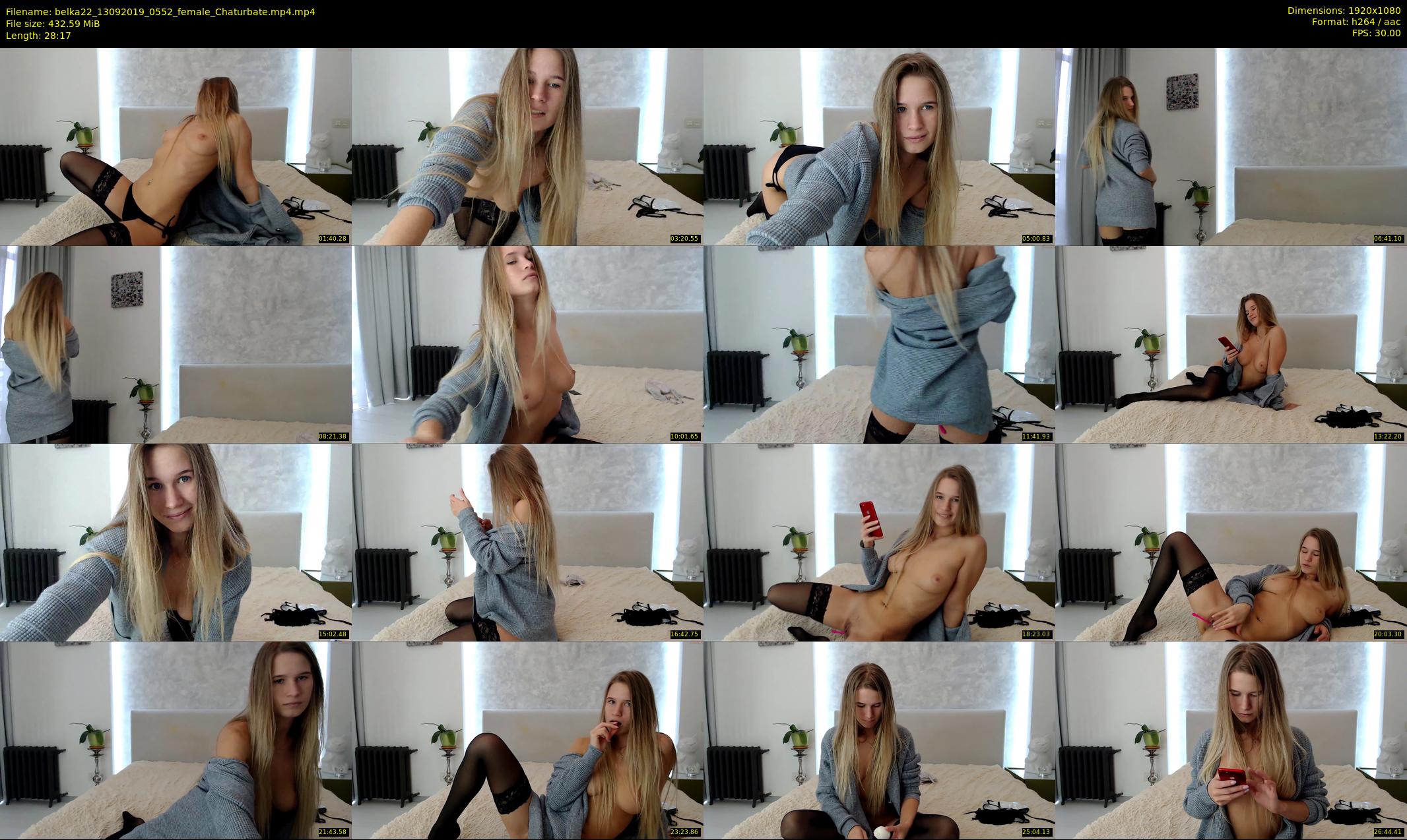 belka22 — 29 minute Chaturbate female cam show recording, 1080p, Sep 13, 2019