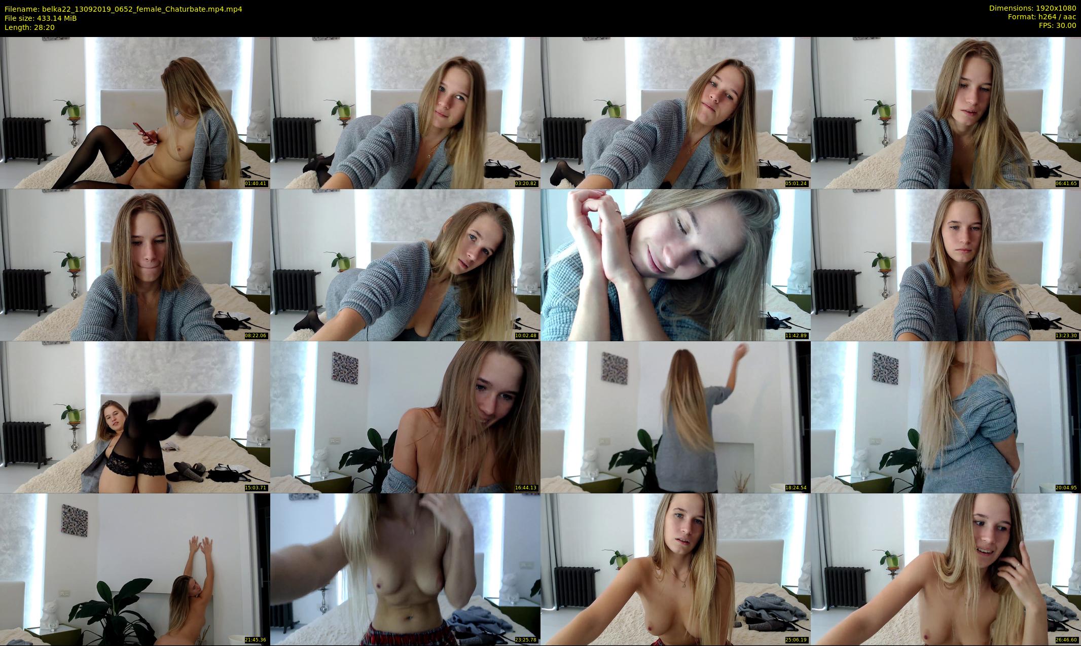 belka22 — 29 minute Chaturbate female cam show recording, 1080p, Sep 13, 2019