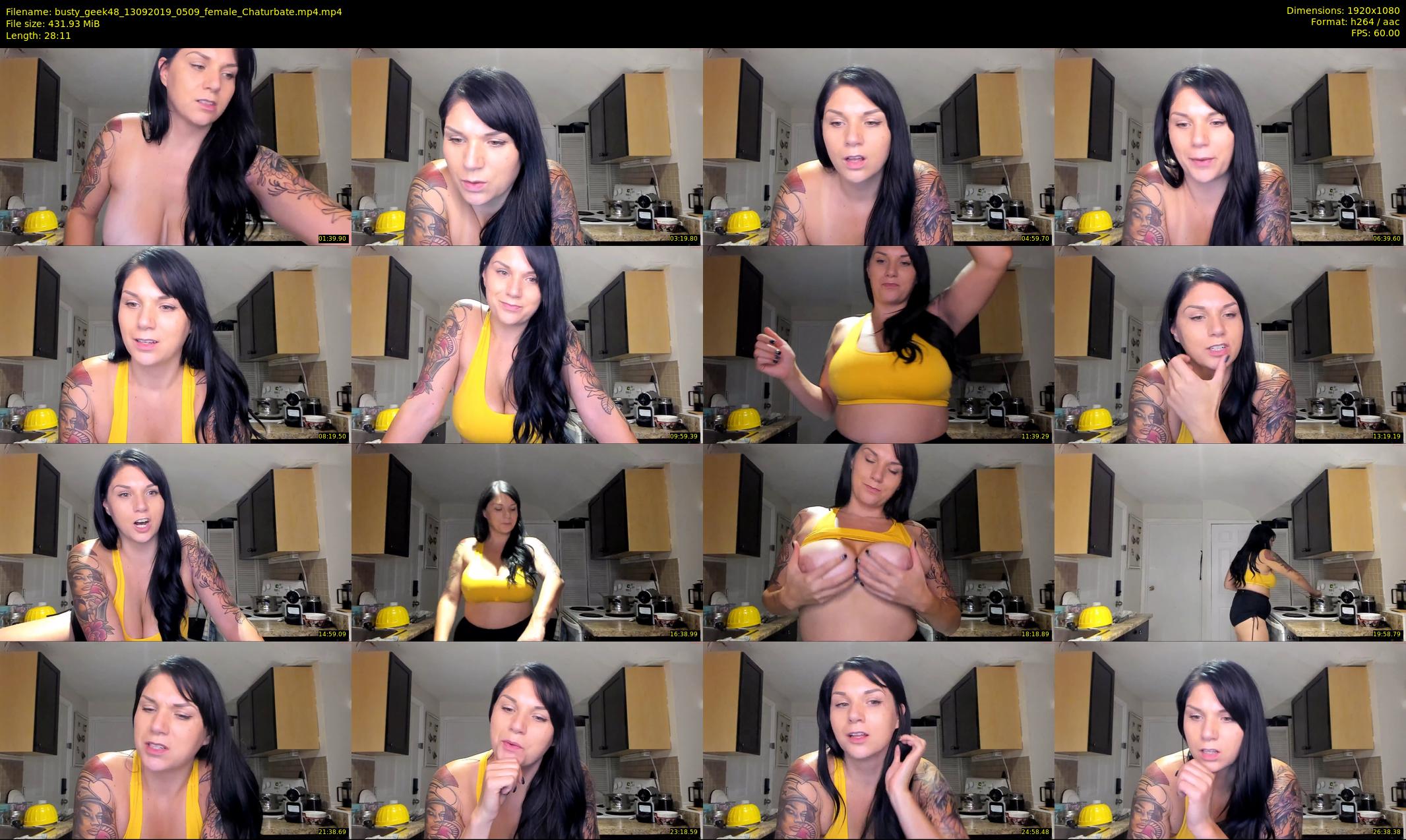busty_geek48 — 29 minute Chaturbate female cam show recording, 1080p, Sep 13, 2019