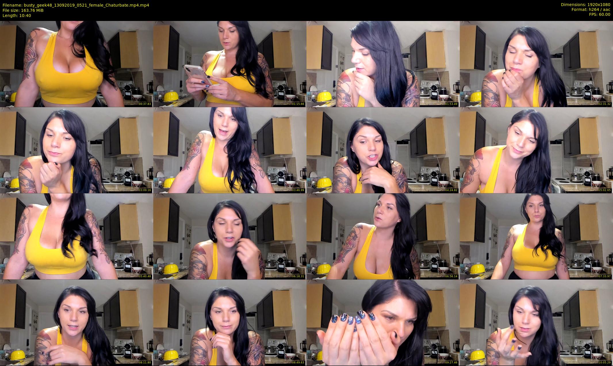 busty_geek48 — 11 minute Chaturbate female cam show recording, 1080p, Sep 13, 2019