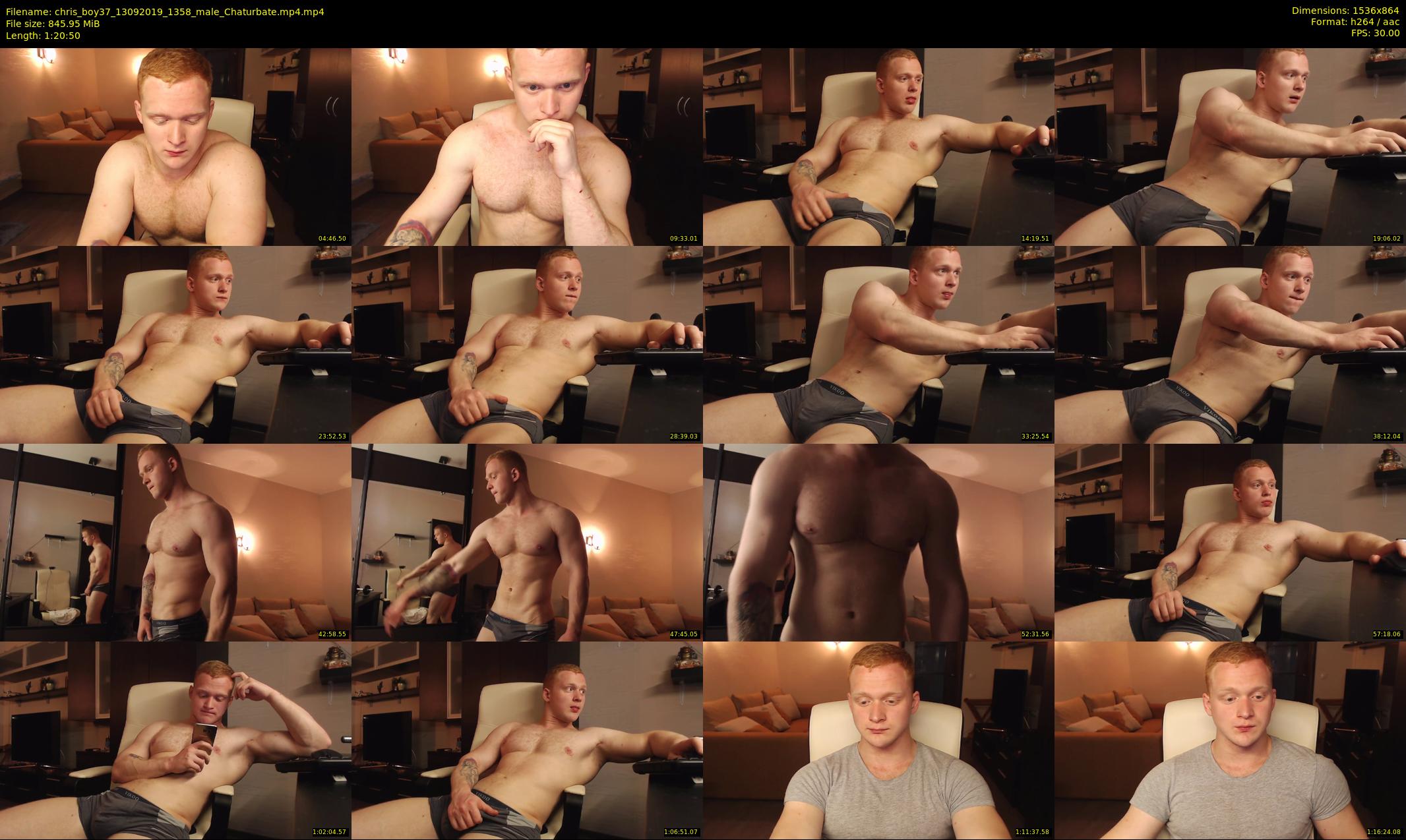 chris_boy37 — 81 minute Chaturbate male cam show recording, 720p, Sep 13, 2019