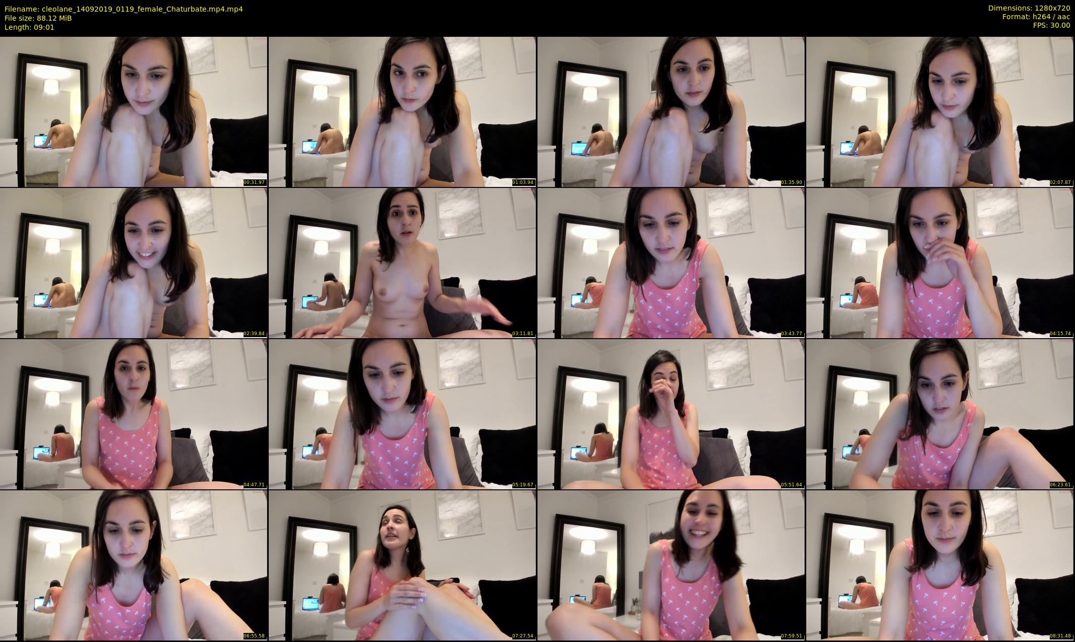 cleolane — 10 minute Chaturbate female cam show recording, 720p, Sep 14, 2019
