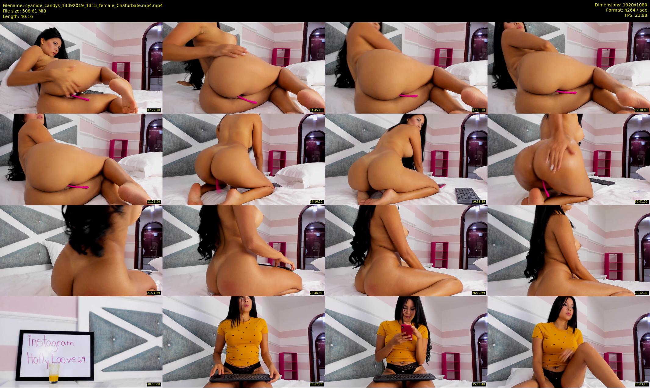 cyanide_candys — 41 minute Chaturbate female cam show recording, 1080p, Sep 13, 2019