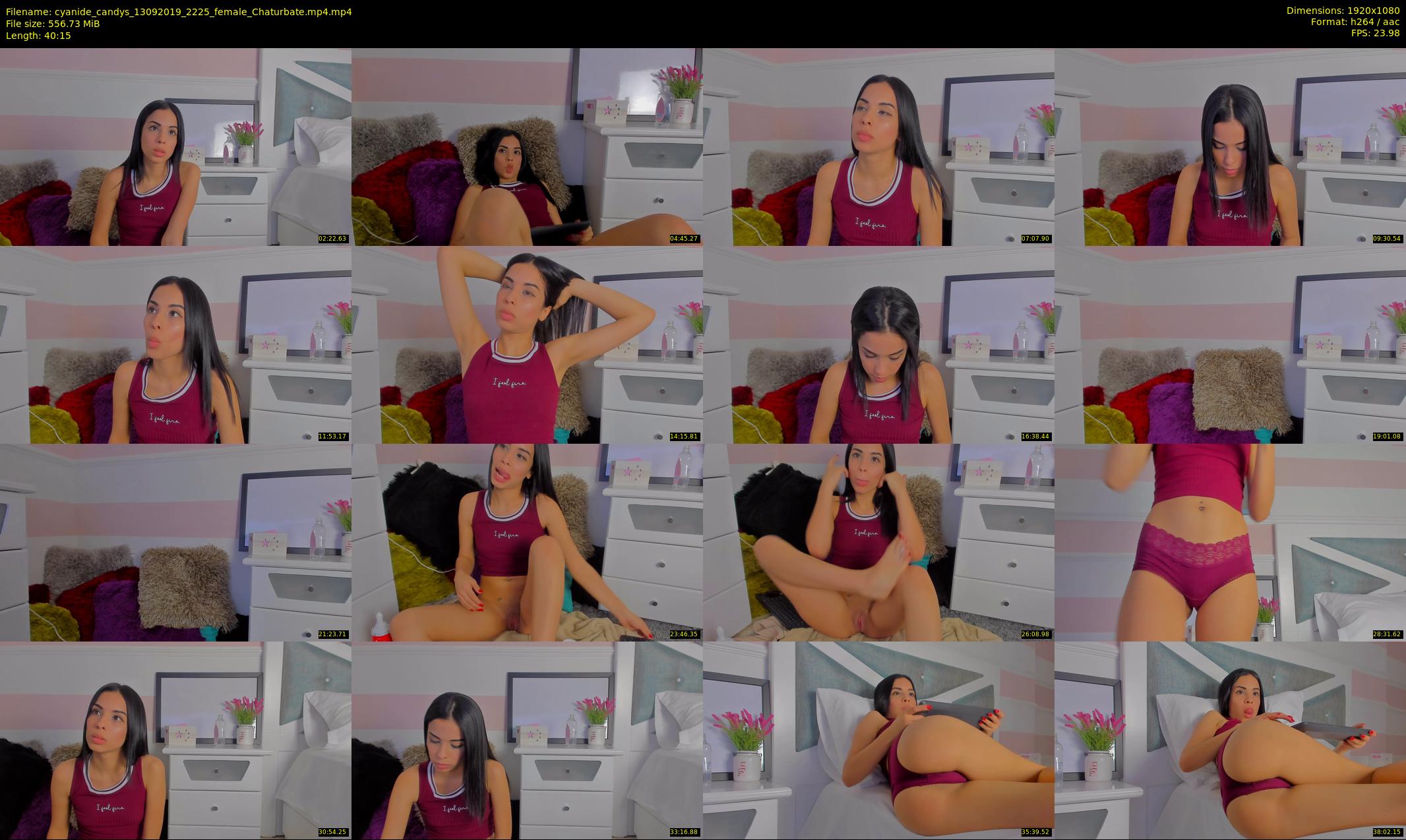 cyanide_candys — 41 minute Chaturbate female cam show recording, 1080p, Sep 13, 2019
