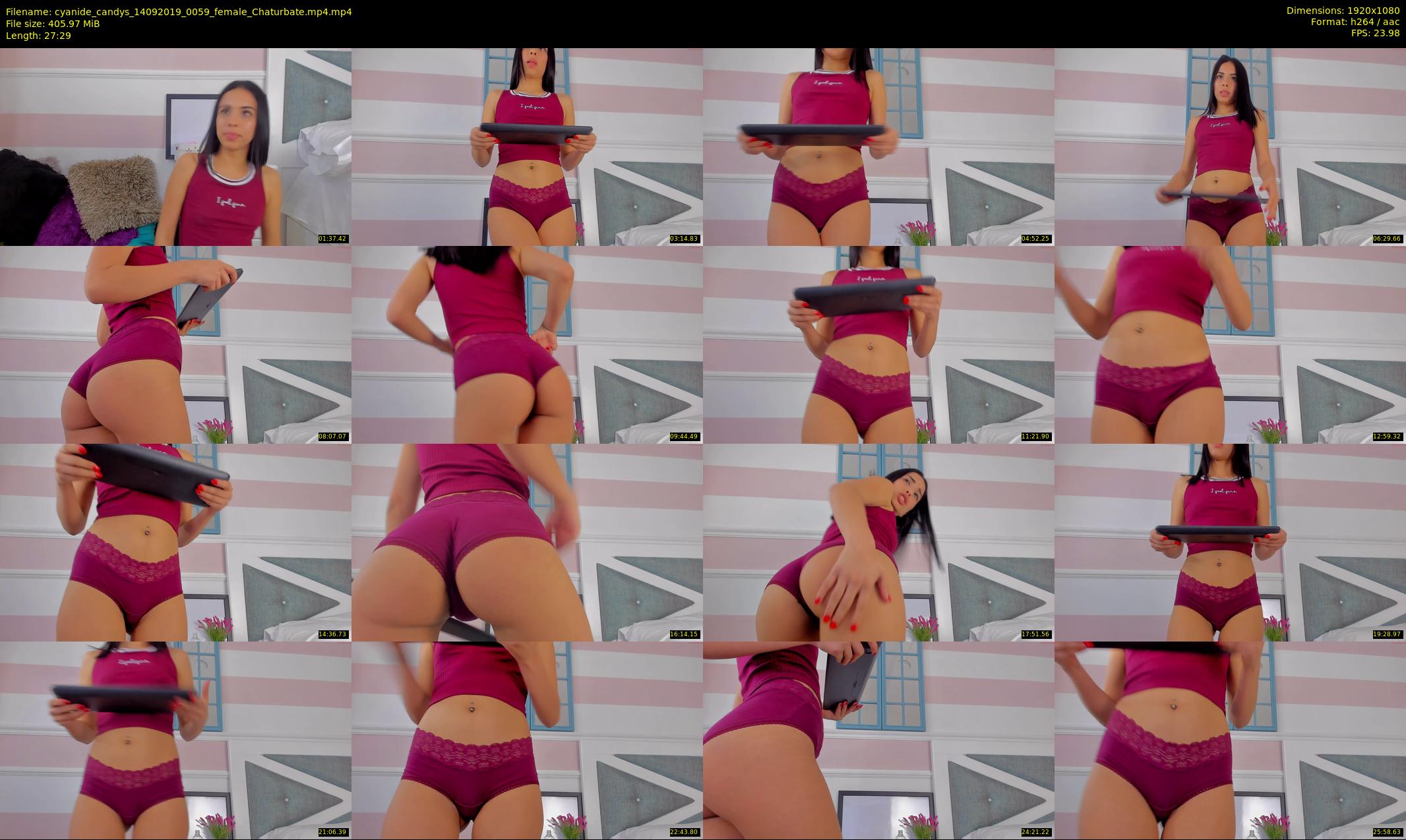 cyanide_candys — 28 minute Chaturbate female cam show recording, 1080p, Sep 14, 2019