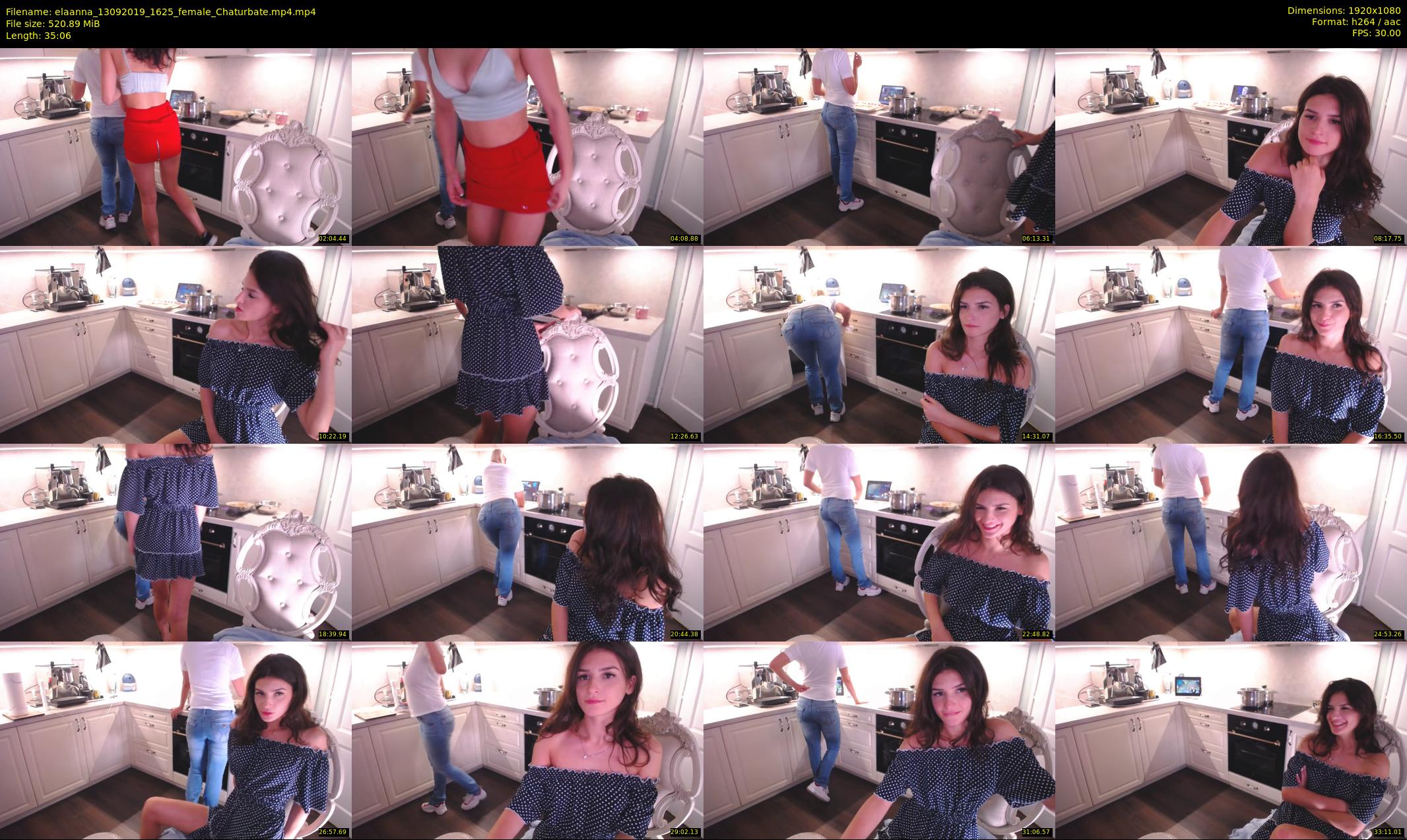 elaanna — 36 minute Chaturbate female cam show recording, 1080p, Sep 13, 2019