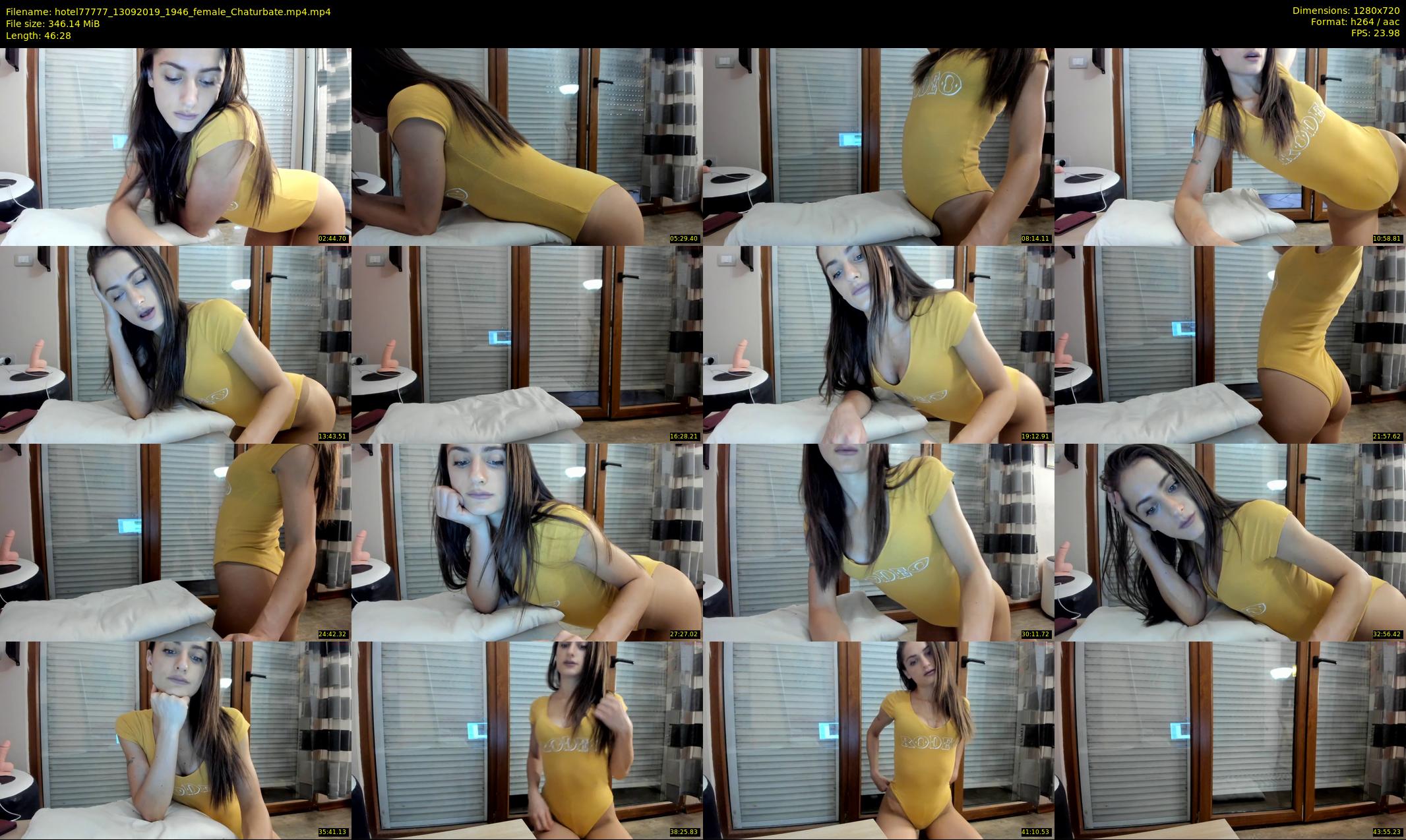 hotel77777 — 47 minute Chaturbate female cam show recording, 720p, Sep 13, 2019