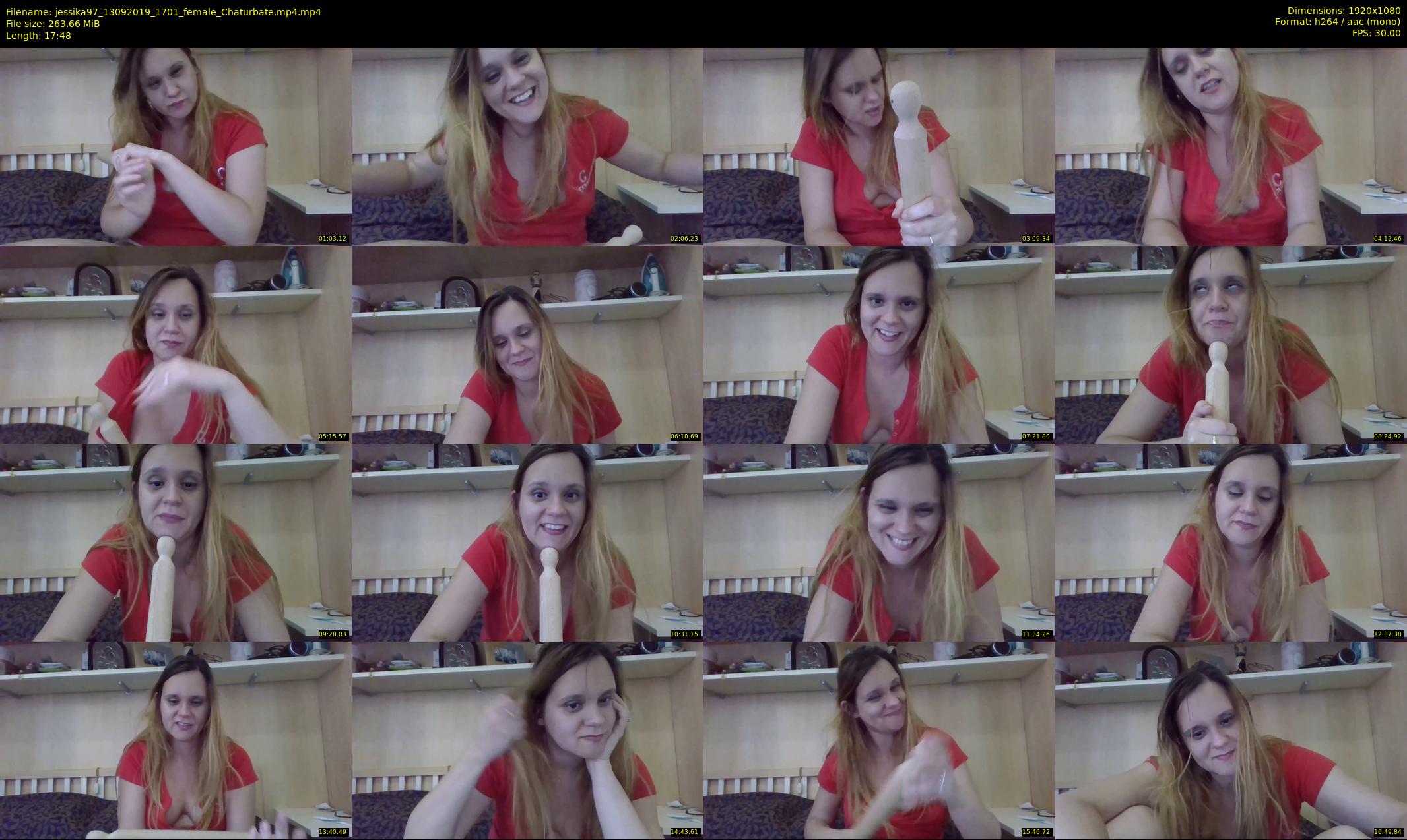 jessika97 — 18 minute Chaturbate female cam show recording, 1080p, Sep 13, 2019