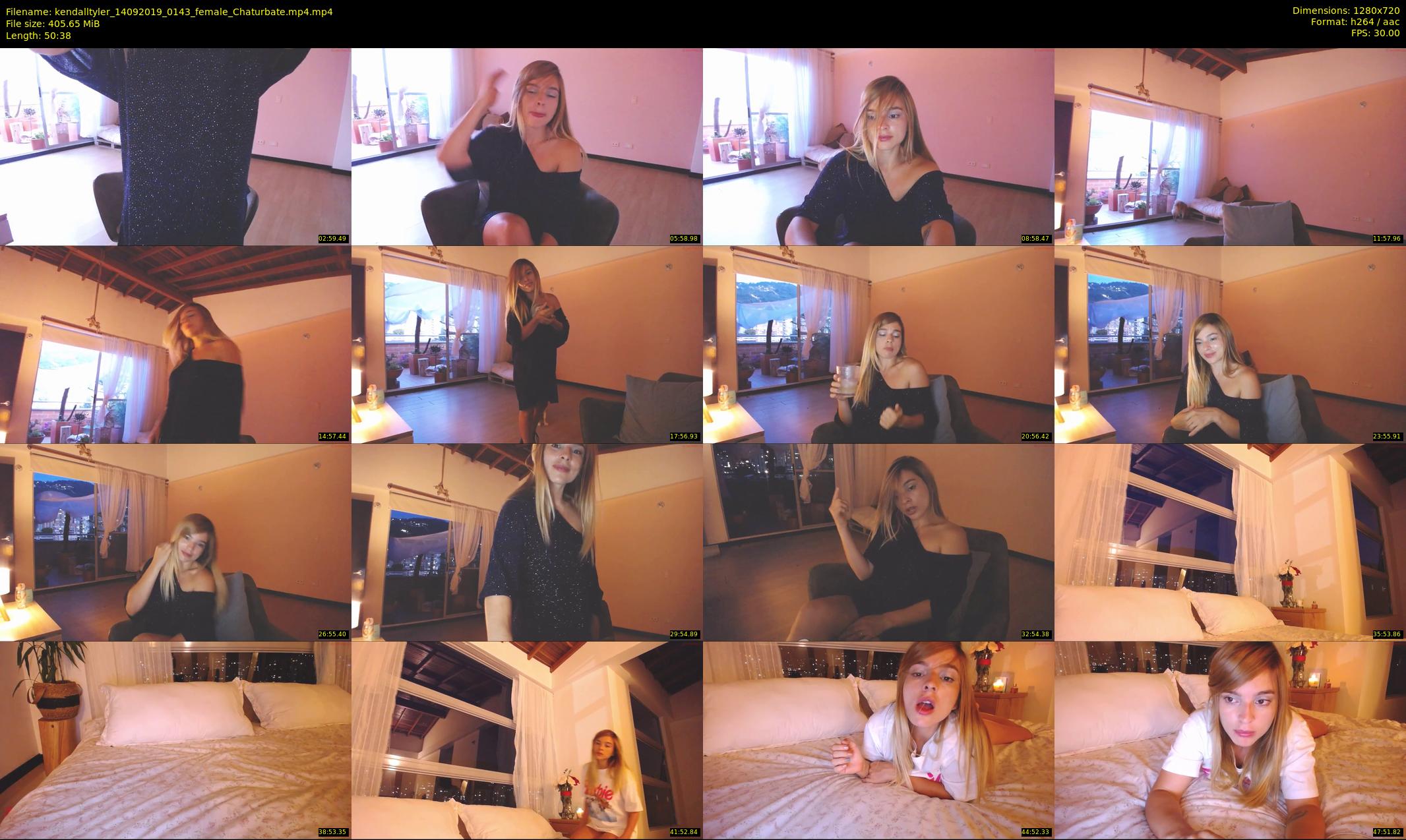 kendalltyler — 51 minute Chaturbate female cam show recording, 720p, Sep 14, 2019