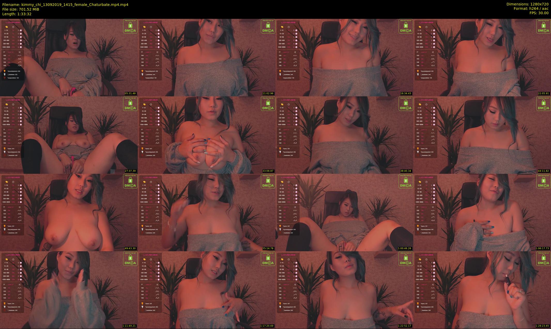 kimmy_chi — 94 minute Chaturbate female cam show recording, 720p, Sep 13, 2019