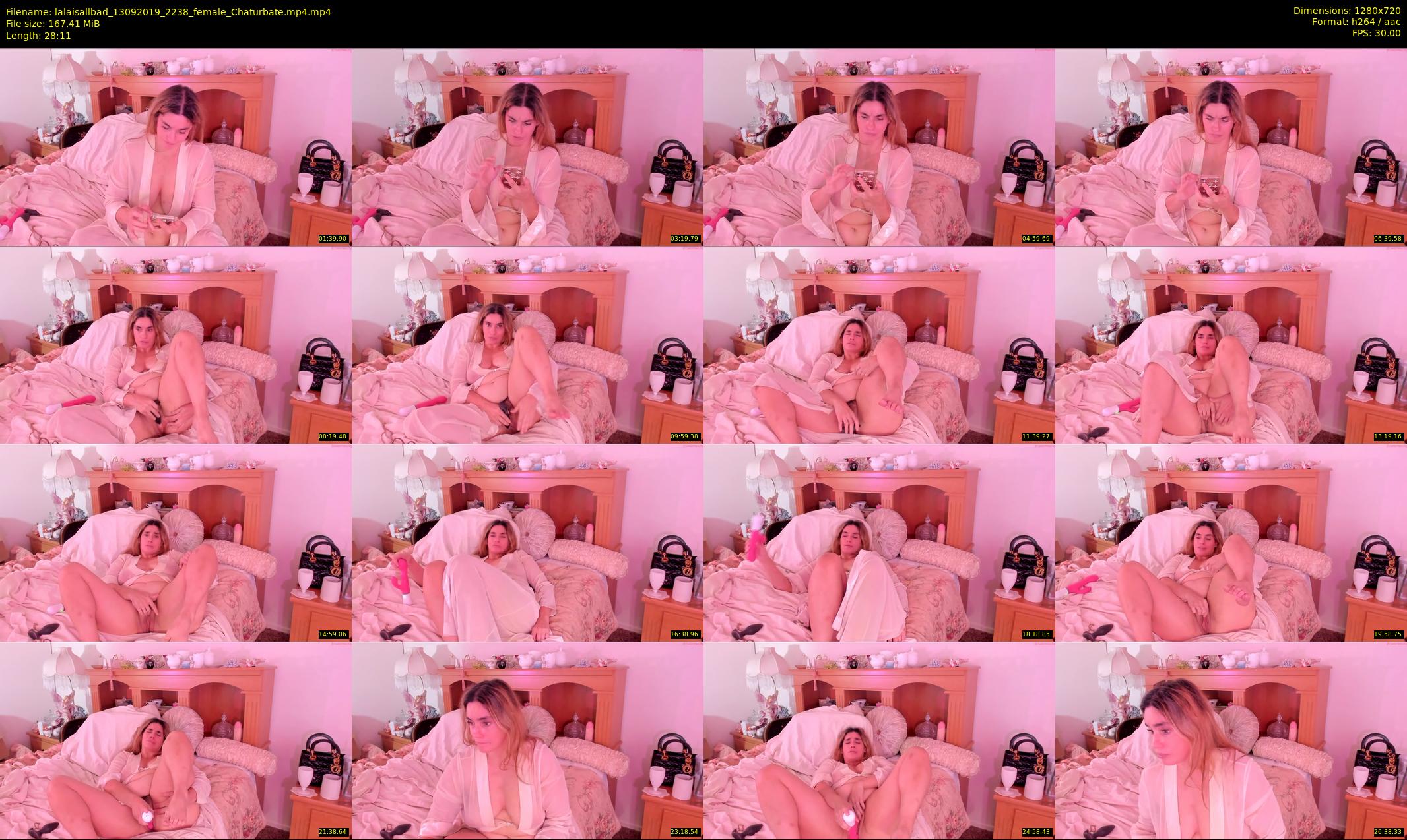 lalaisallbad — 29 minute Chaturbate female cam show recording, 720p, Sep 13, 2019