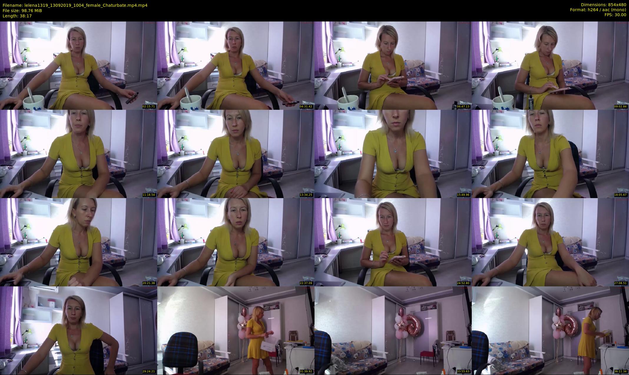 lelena1319 — 39 minute Chaturbate female cam show recording, 480p, Sep 13, 2019