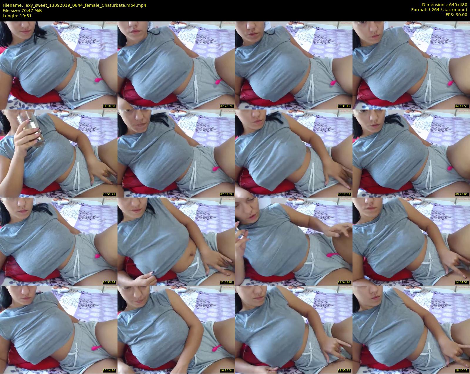 lexy_sweet — 20 minute Chaturbate female cam show recording, 480p, Sep 13, 2019
