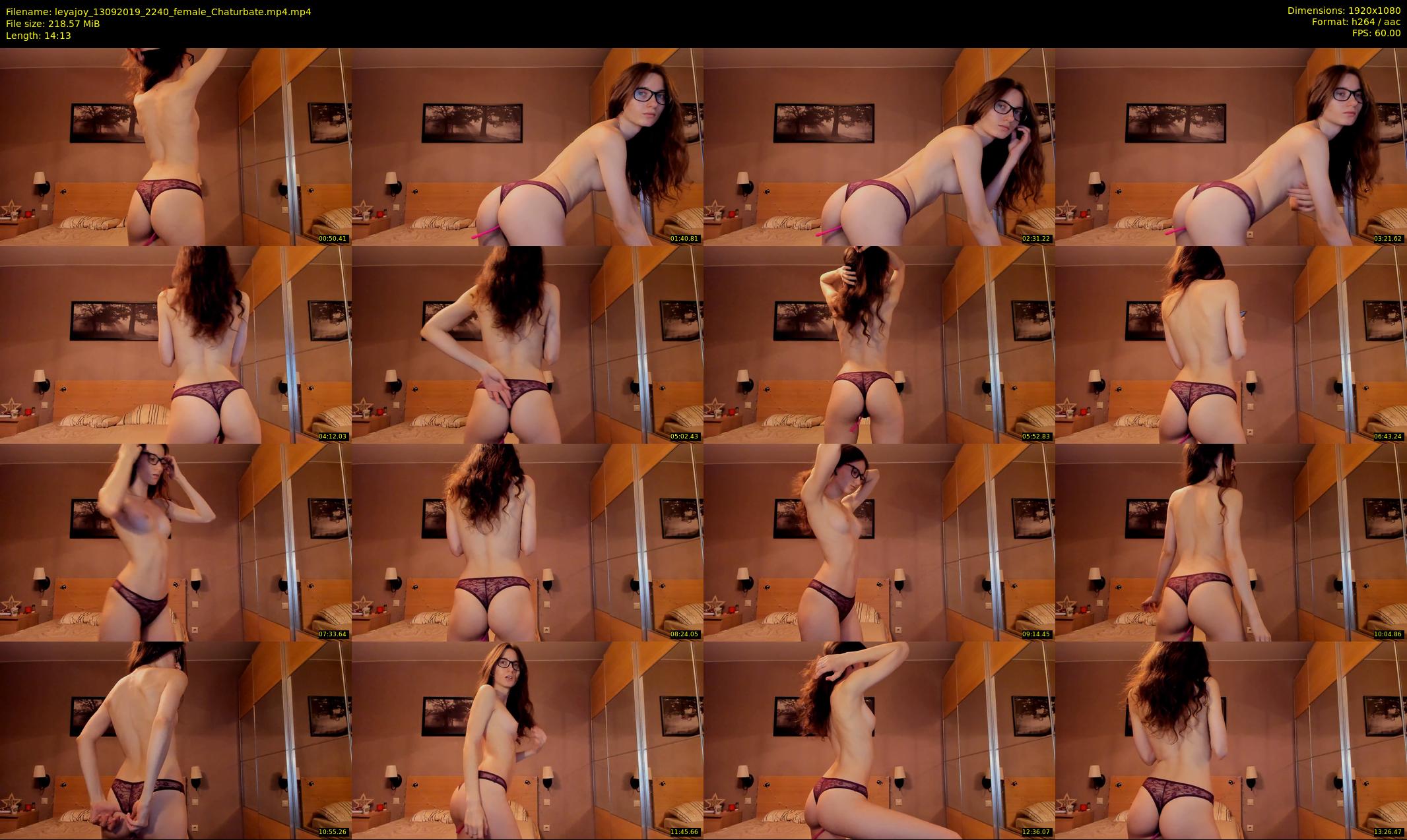 leyajoy — 15 minute Chaturbate female cam show recording, 1080p, Sep 13, 2019