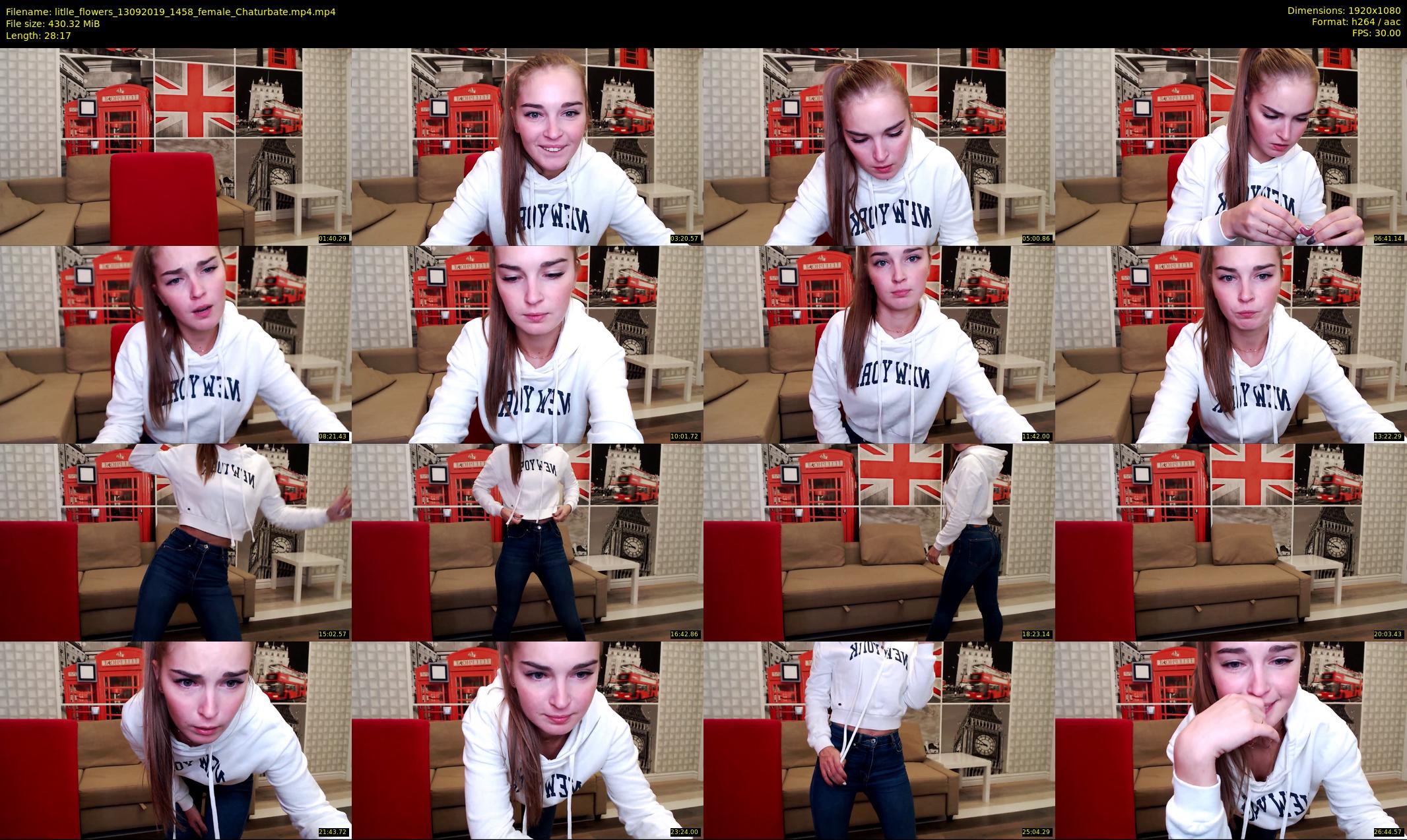 litlle_flowers — 29 minute Chaturbate female cam show recording, 1080p, Sep 13, 2019
