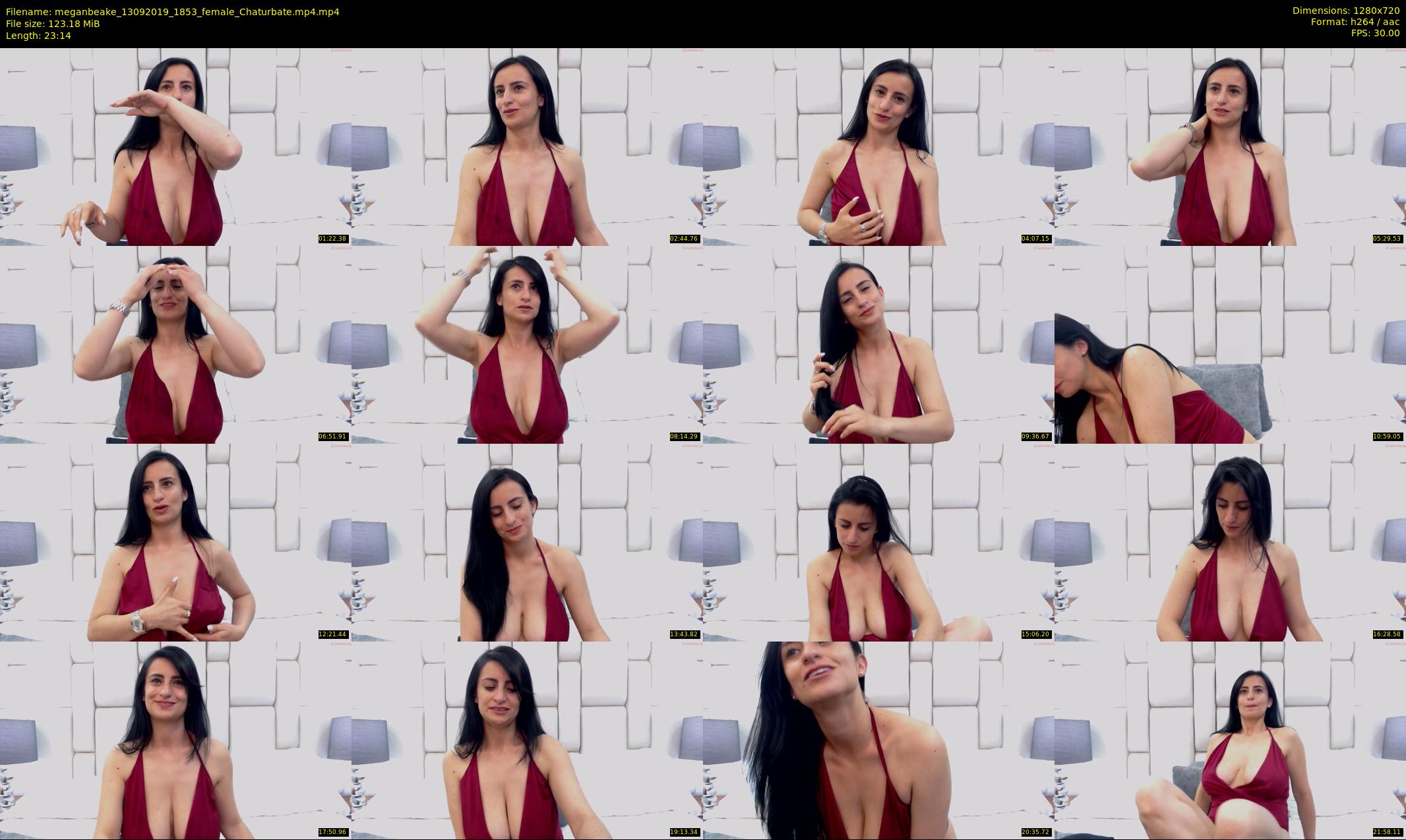 meganbeake — 24 minute Chaturbate female cam show recording, 720p, Sep 13, 2019