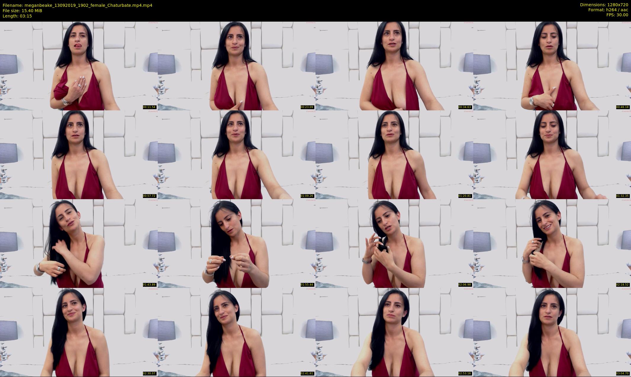 meganbeake — 4 minute Chaturbate female cam show recording, 720p, Sep 13, 2019