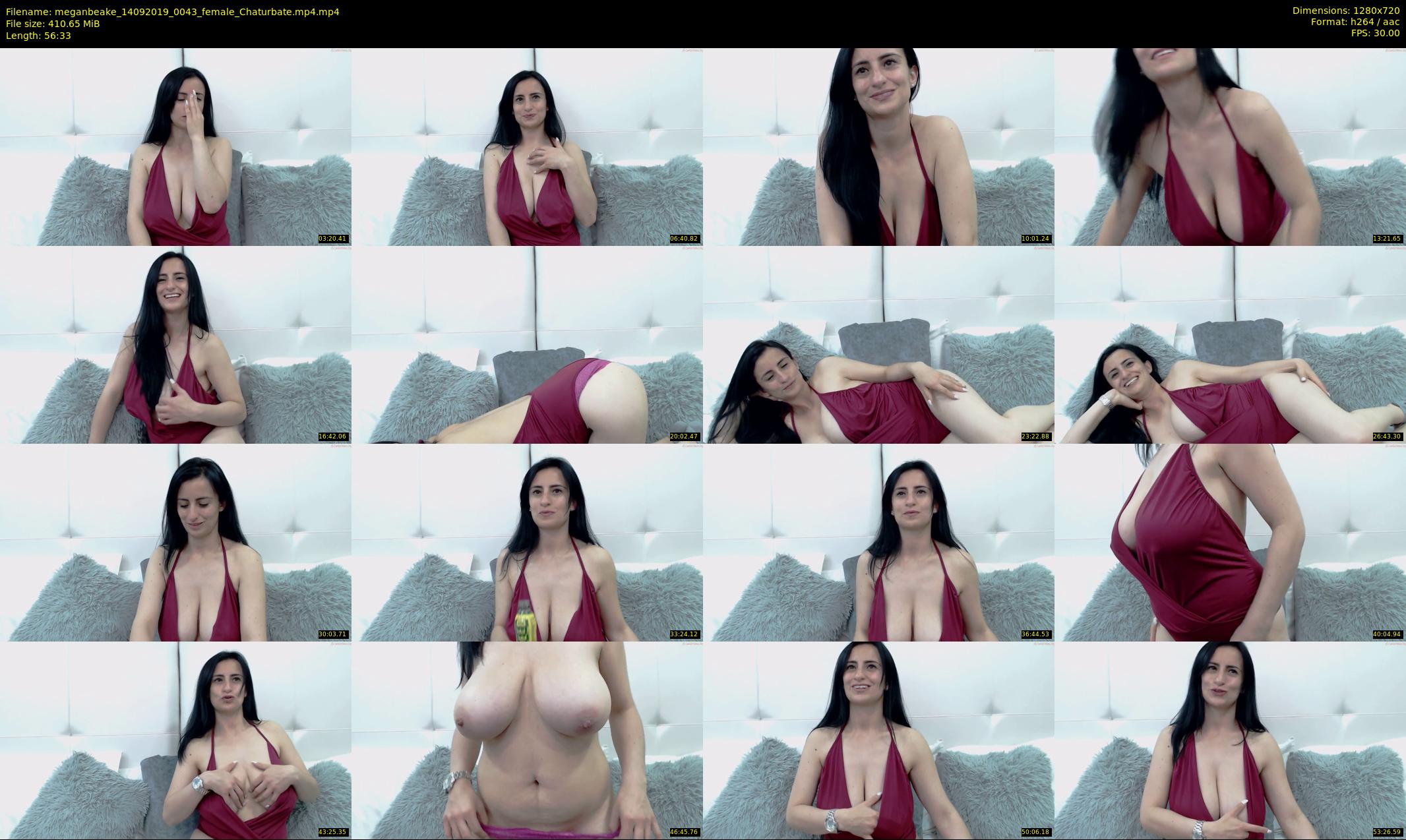 meganbeake — 57 minute Chaturbate female cam show recording, 720p, Sep 14, 2019