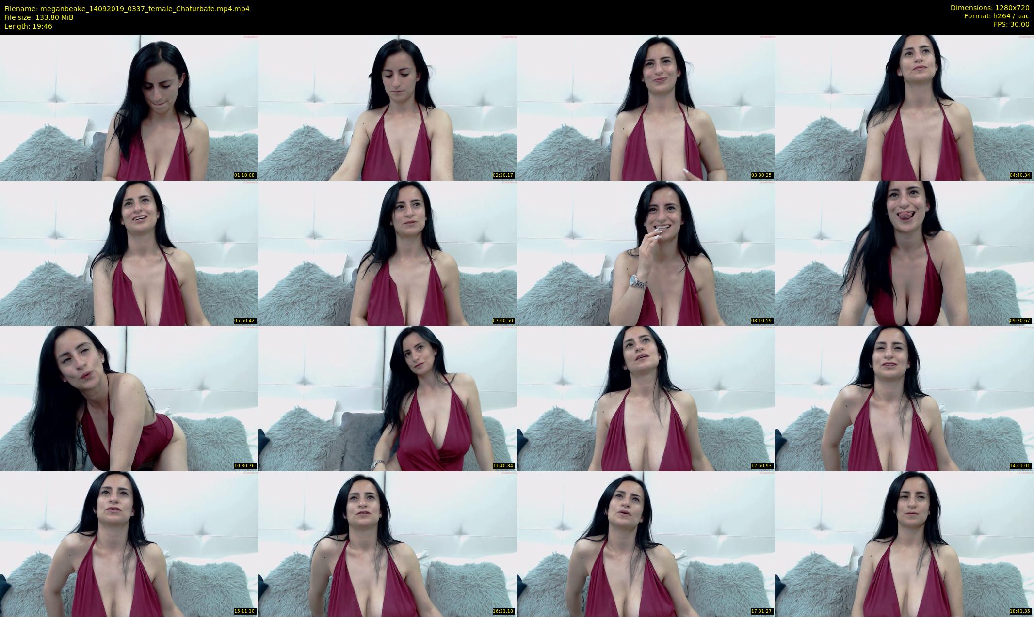 meganbeake — 20 minute Chaturbate female cam show recording, 720p, Sep 14, 2019