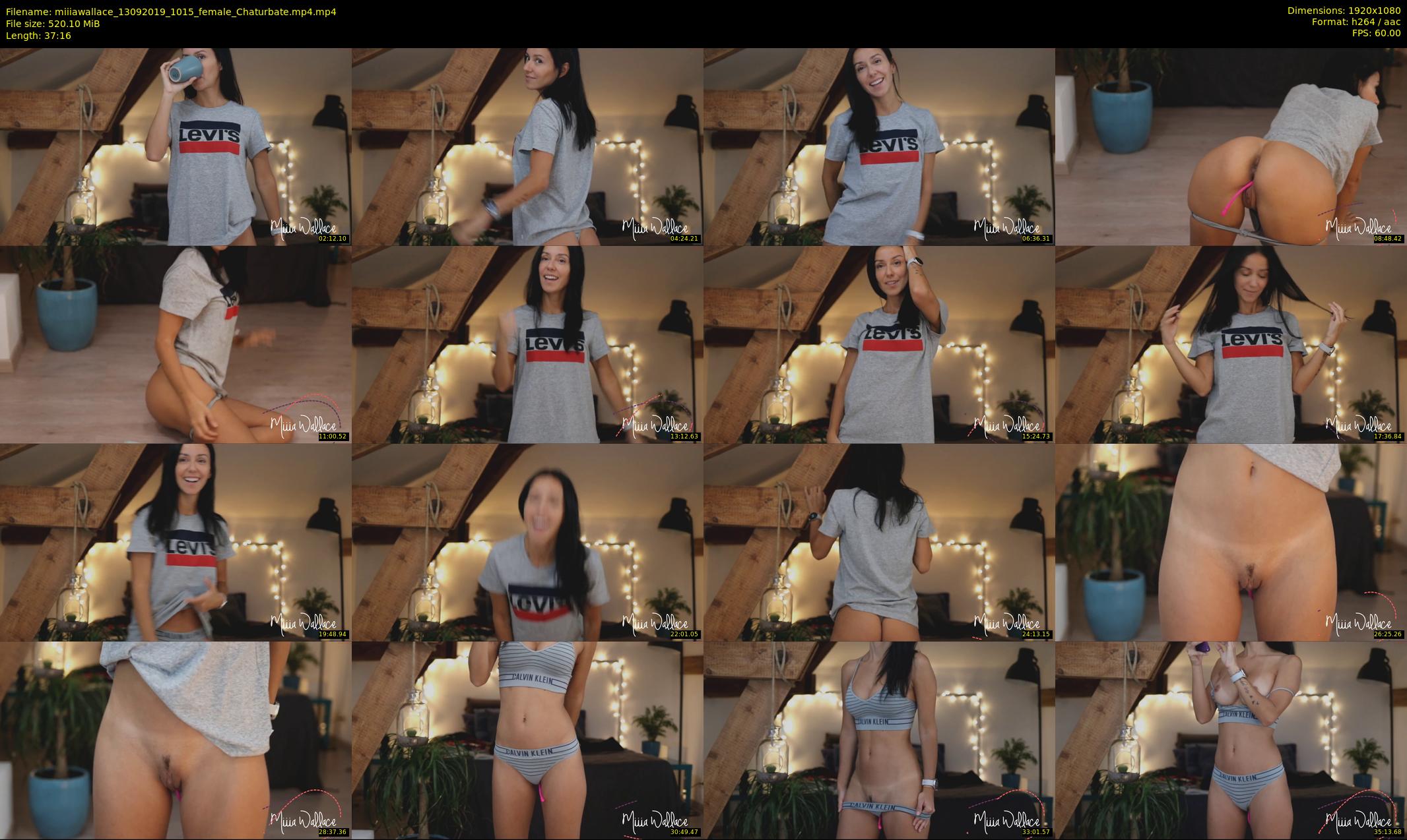 miiiawallace — 38 minute Chaturbate female cam show recording, 1080p, Sep 13, 2019