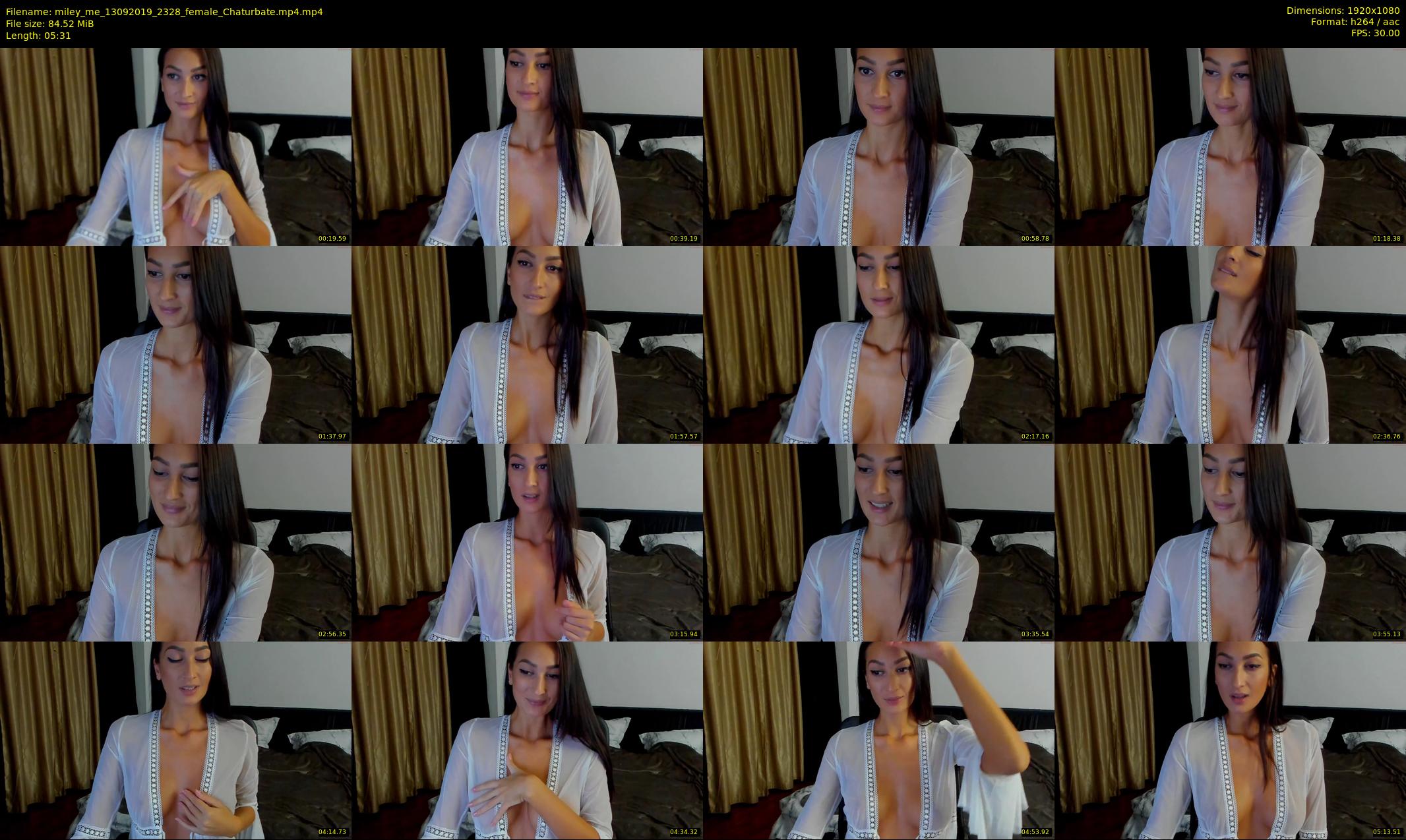 miley_me — 6 minute Chaturbate female cam show recording, 1080p, Sep 13, 2019