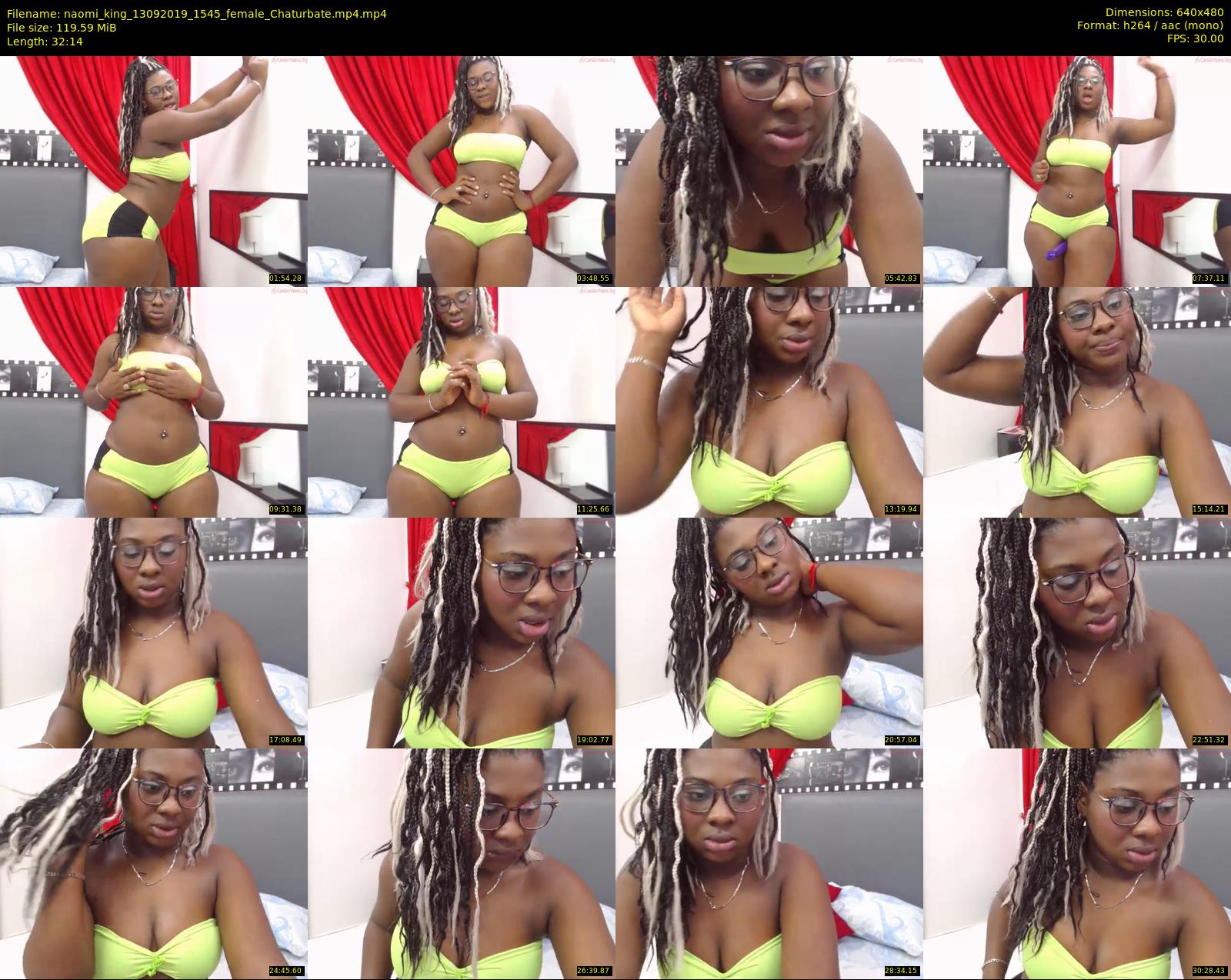 naomi_king — 33 minute Chaturbate female cam show recording, 480p, Sep 13, 2019