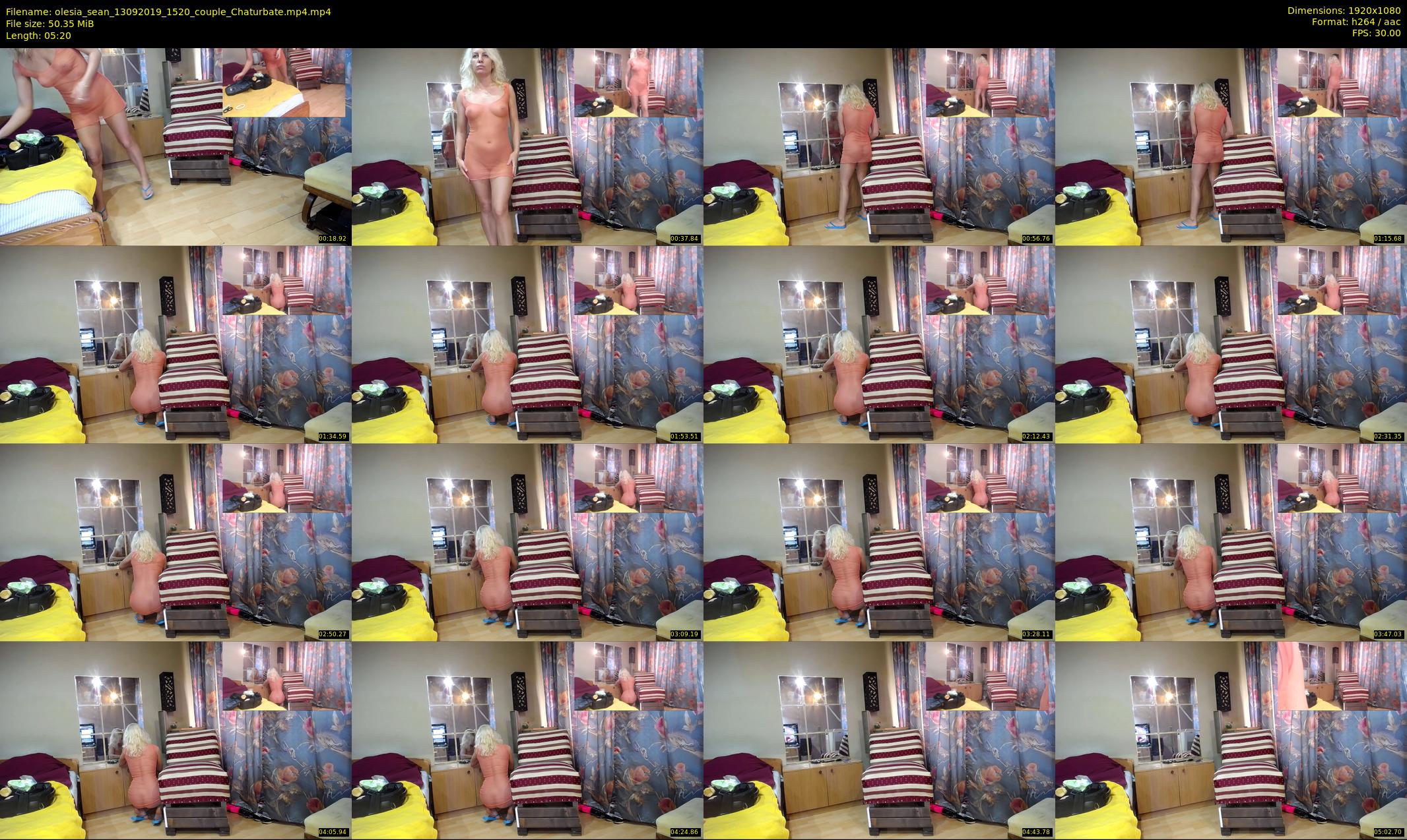 olesia_sean — 6 minute Chaturbate couple cam show recording, 1080p, Sep 13, 2019
