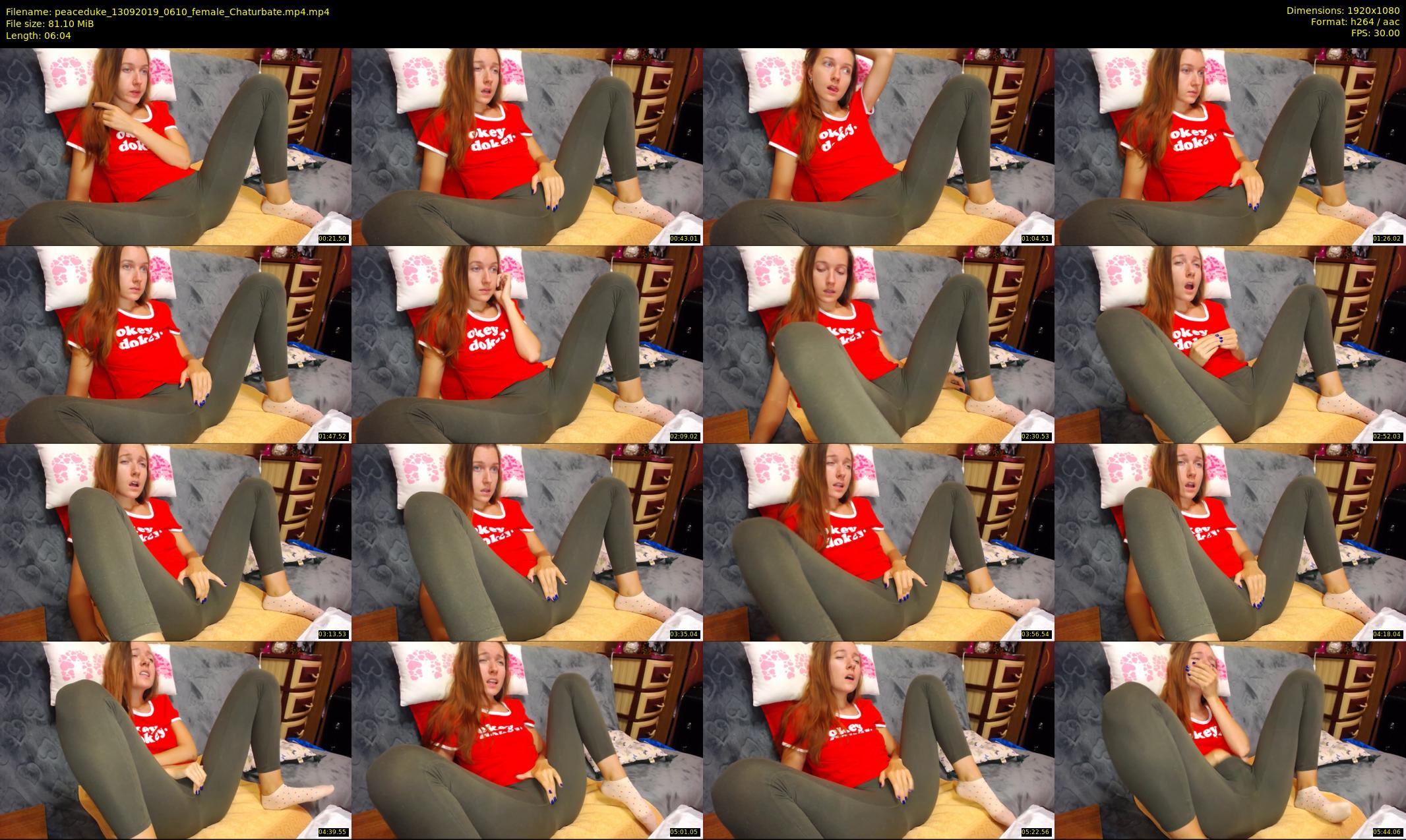 peaceduke — 7 minute Chaturbate female cam show recording, 1080p, Sep 13, 2019