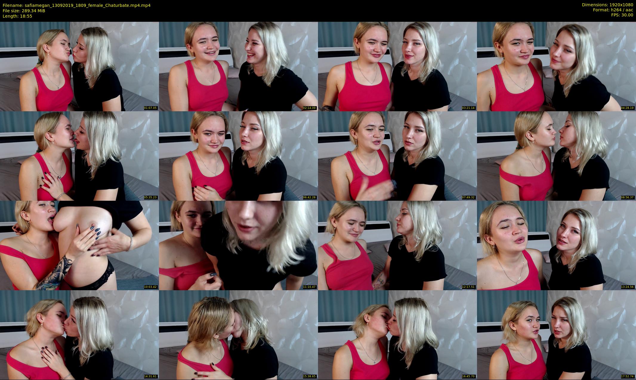 safiamegan — 19 minute Chaturbate couple cam show recording, 1080p, Sep 13, 2019
