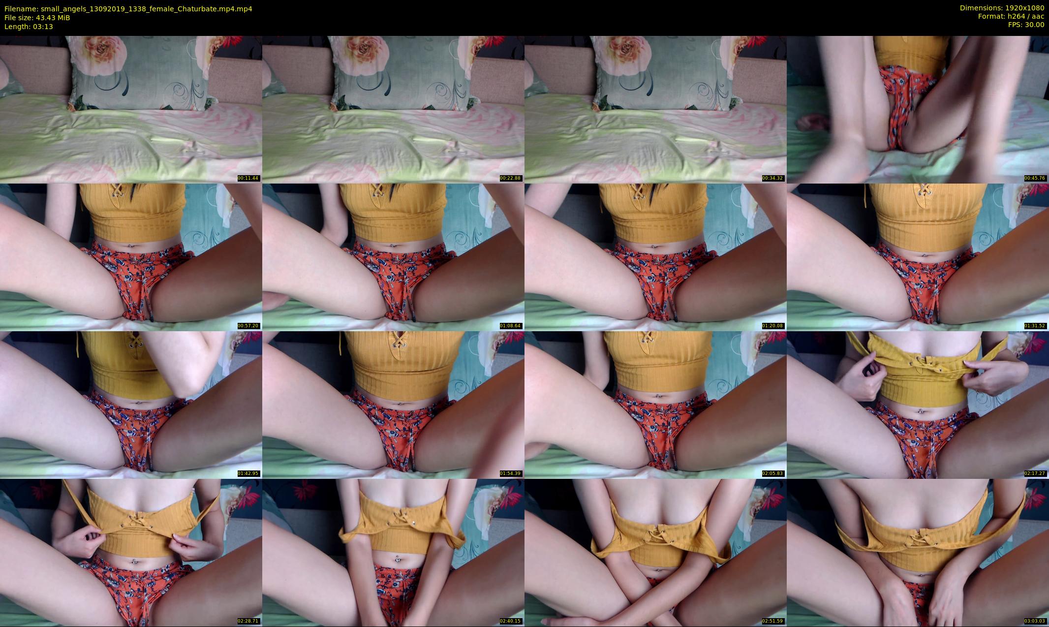 small_angels — 4 minute Chaturbate female cam show recording, 1080p, Sep 13, 2019
