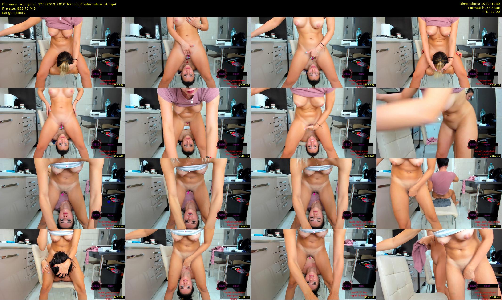 sophydiva — 56 minute Chaturbate female cam show recording, 1080p, Sep 13, 2019