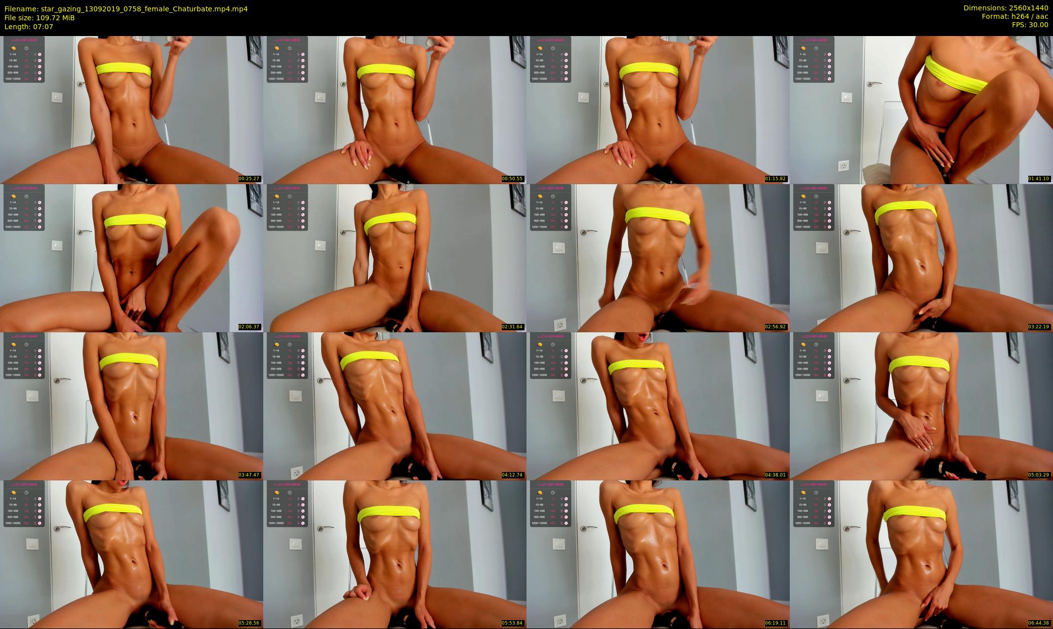 star_gazing — 8 minute Chaturbate female cam show recording, 1080p, Sep 13, 2019