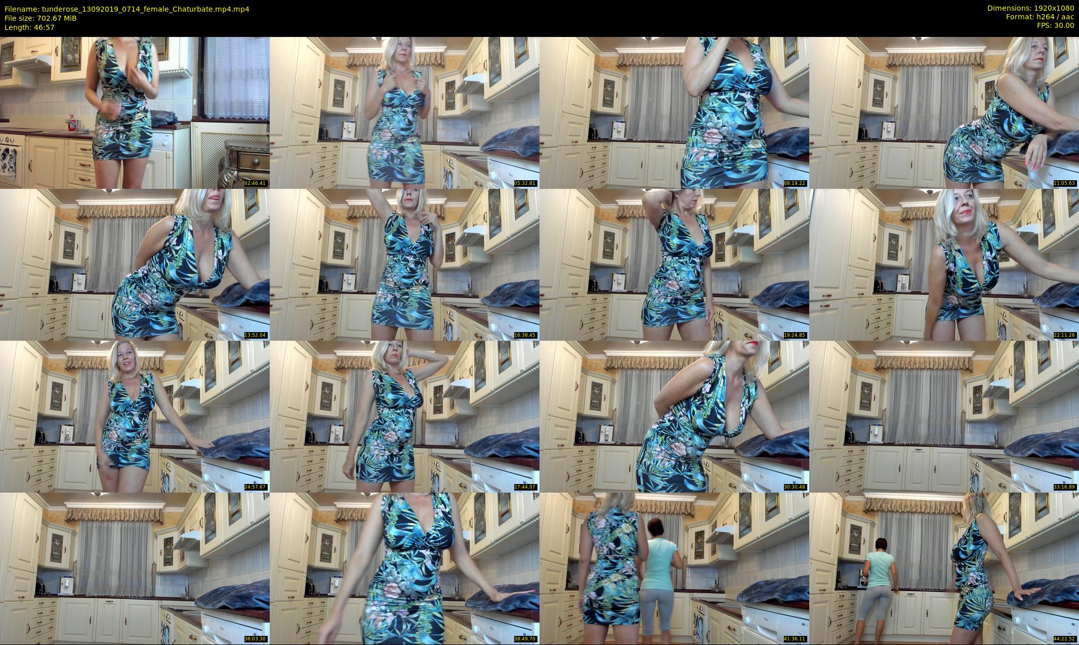 tunderose — 47 minute Chaturbate female cam show recording, 1080p, Sep 13, 2019