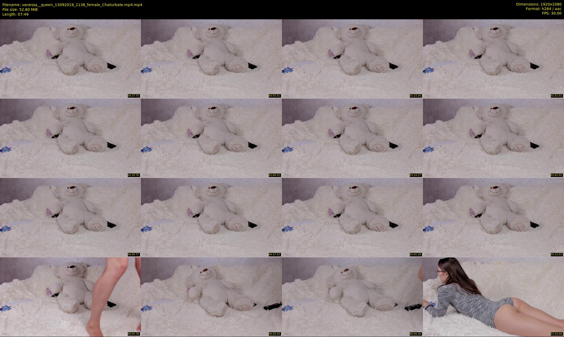 vanessa__queen — 8 minute Chaturbate female cam show recording, 1080p, Sep 13, 2019