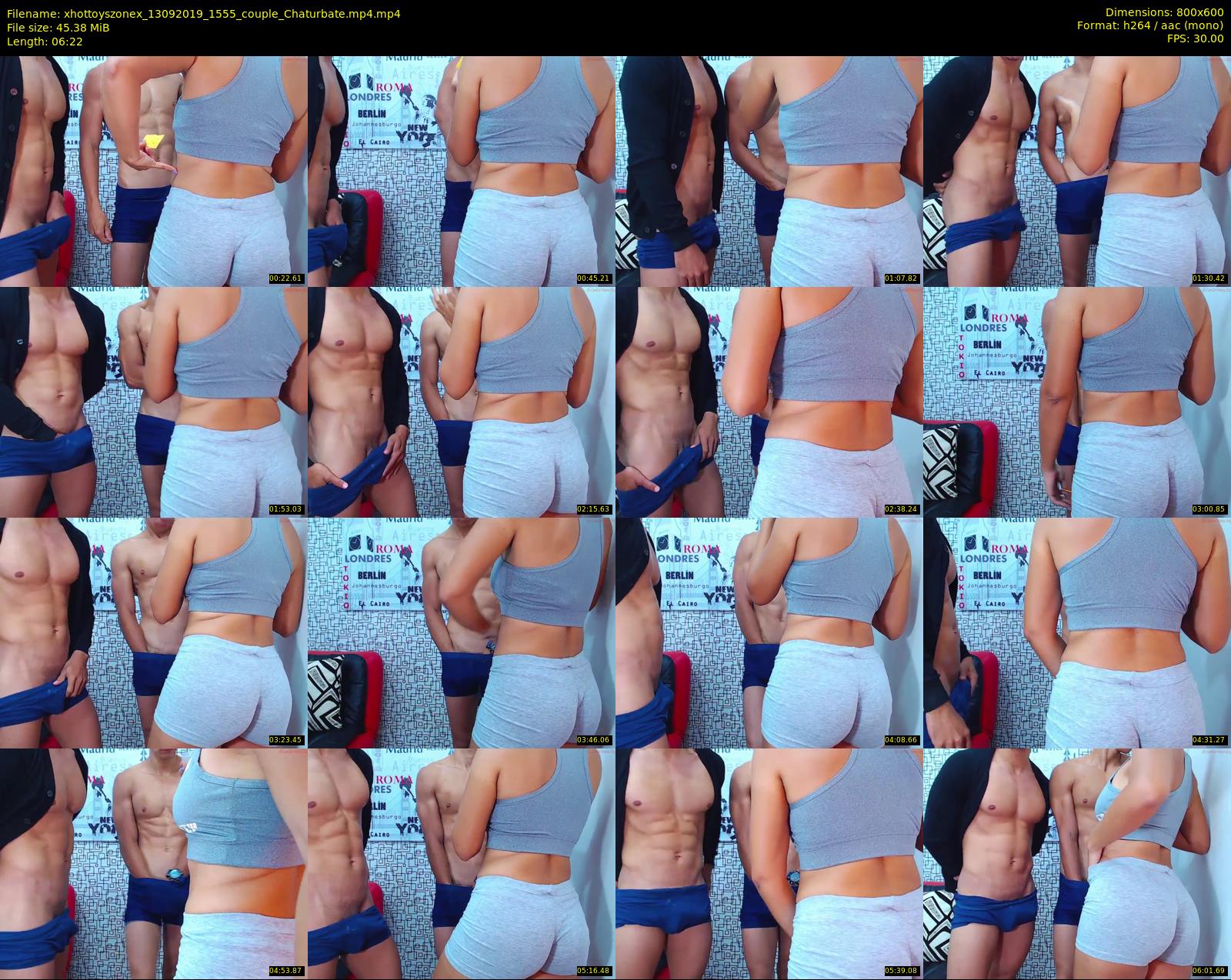 xhottoyszonex — 7 minute Chaturbate couple cam show recording, 480p, Sep 13, 2019