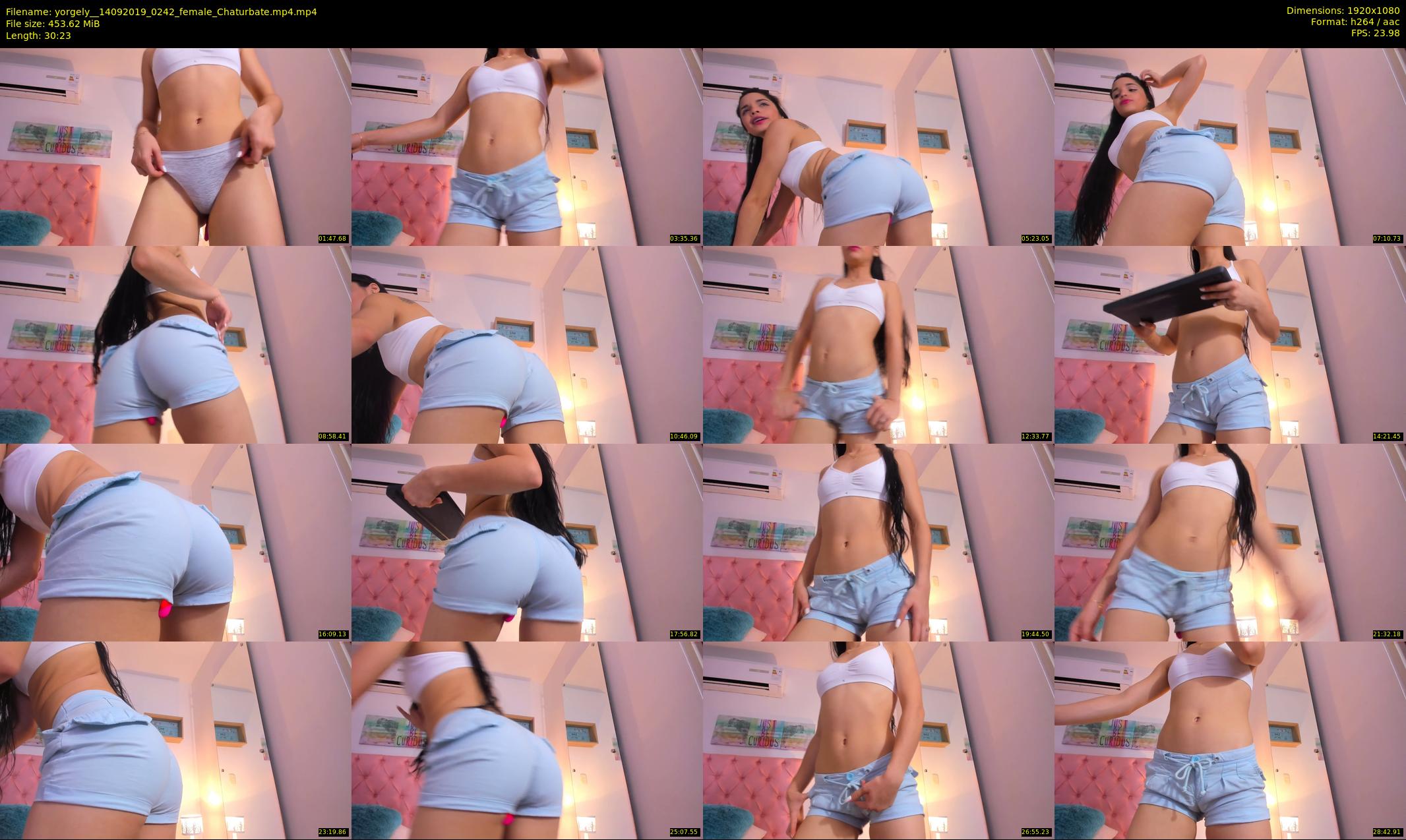 yorgely_ — 31 minute Chaturbate female cam show recording, 1080p, Sep 14, 2019