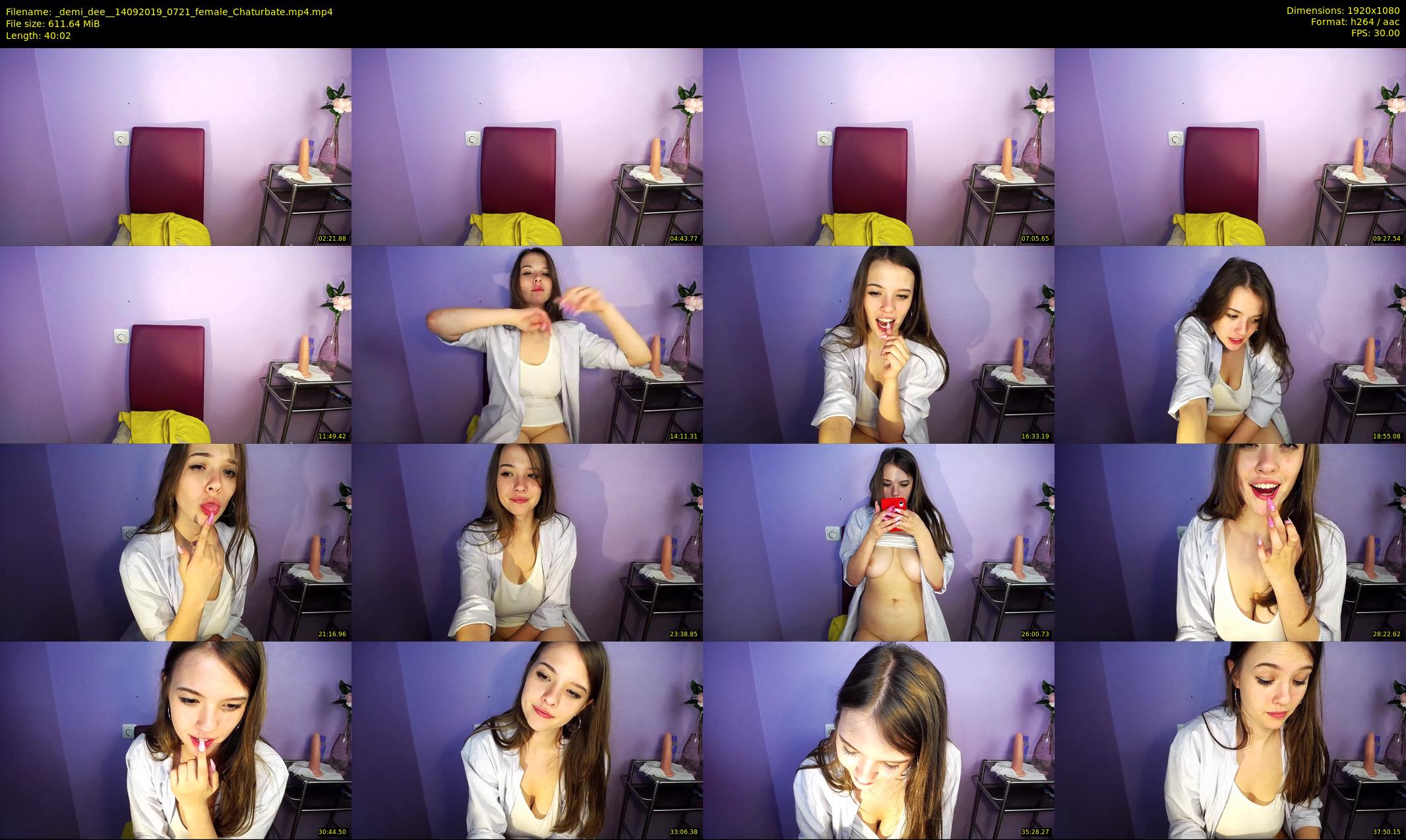 _demi_dee_ — 41 minute Chaturbate female cam show recording, 1080p, Sep 14, 2019