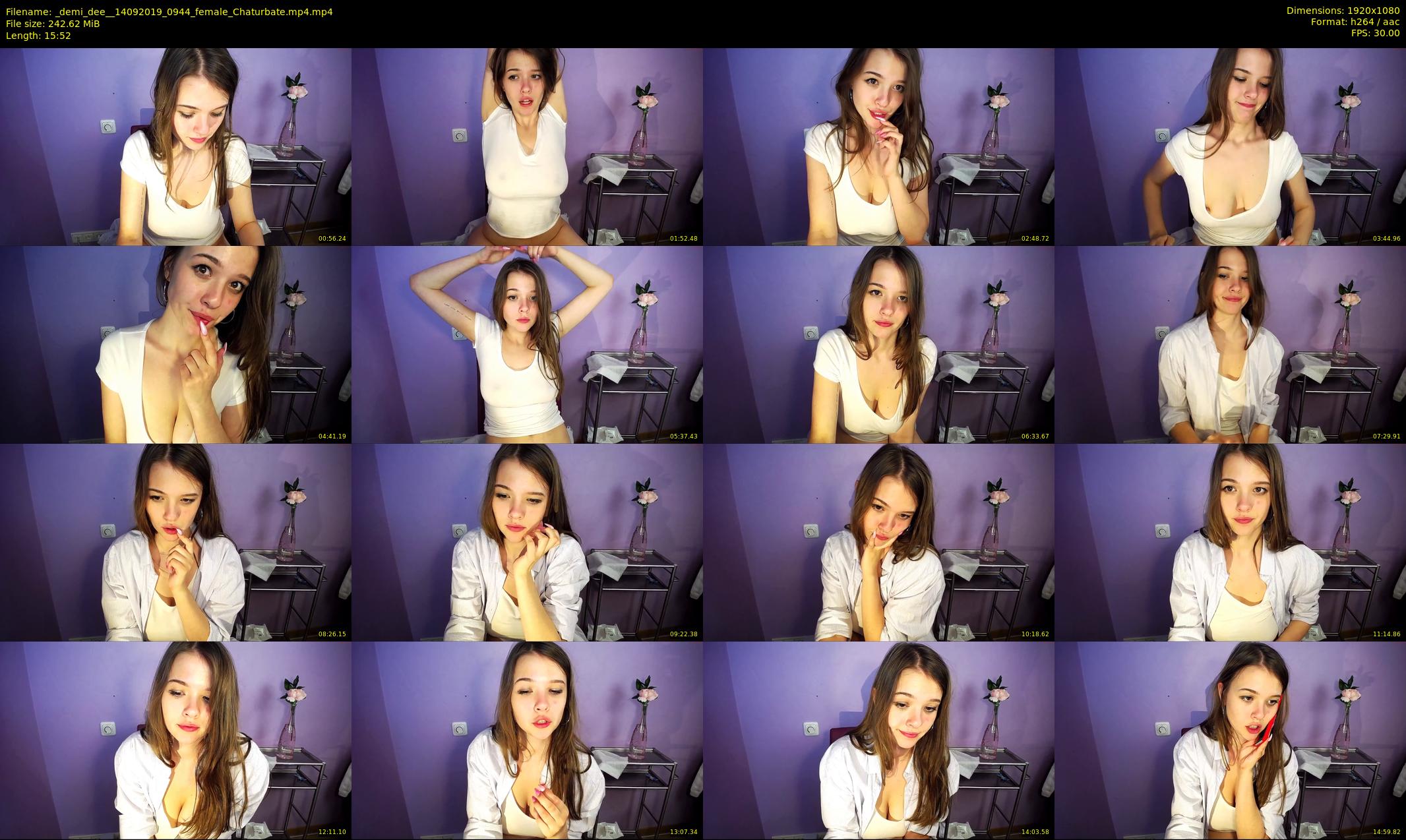 _demi_dee_ — 16 minute Chaturbate female cam show recording, 1080p, Sep 14, 2019