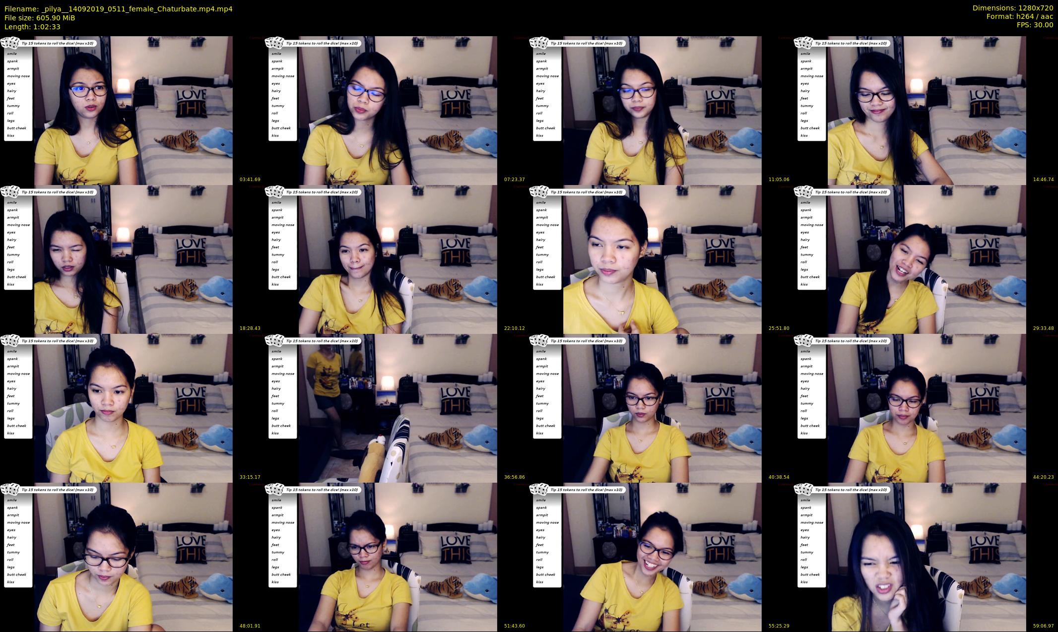 _pilya_ — 63 minute Chaturbate female cam show recording, 720p, Sep 14, 2019
