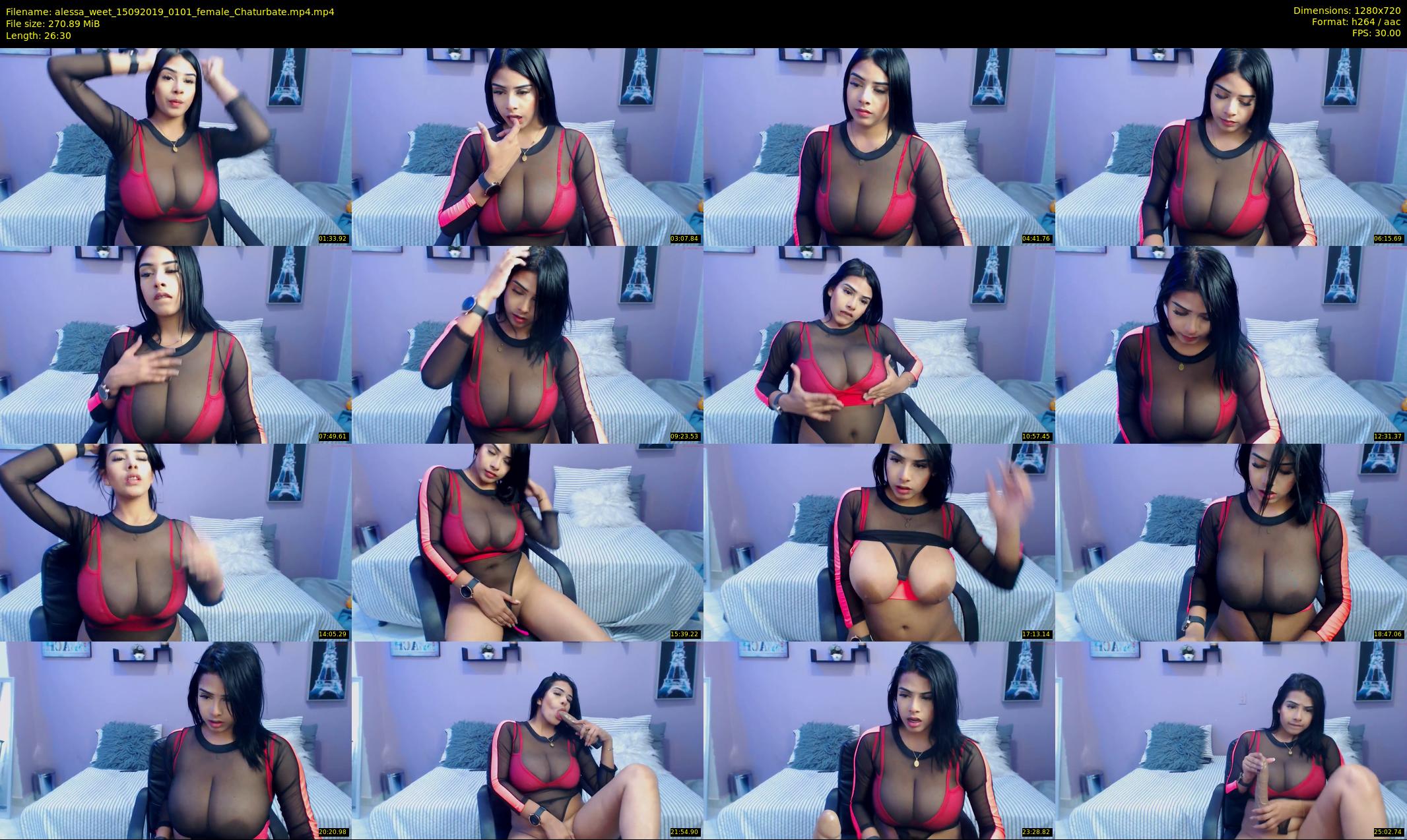 alessa_weet — 27 minute Chaturbate female cam show recording, 720p, Sep 15, 2019