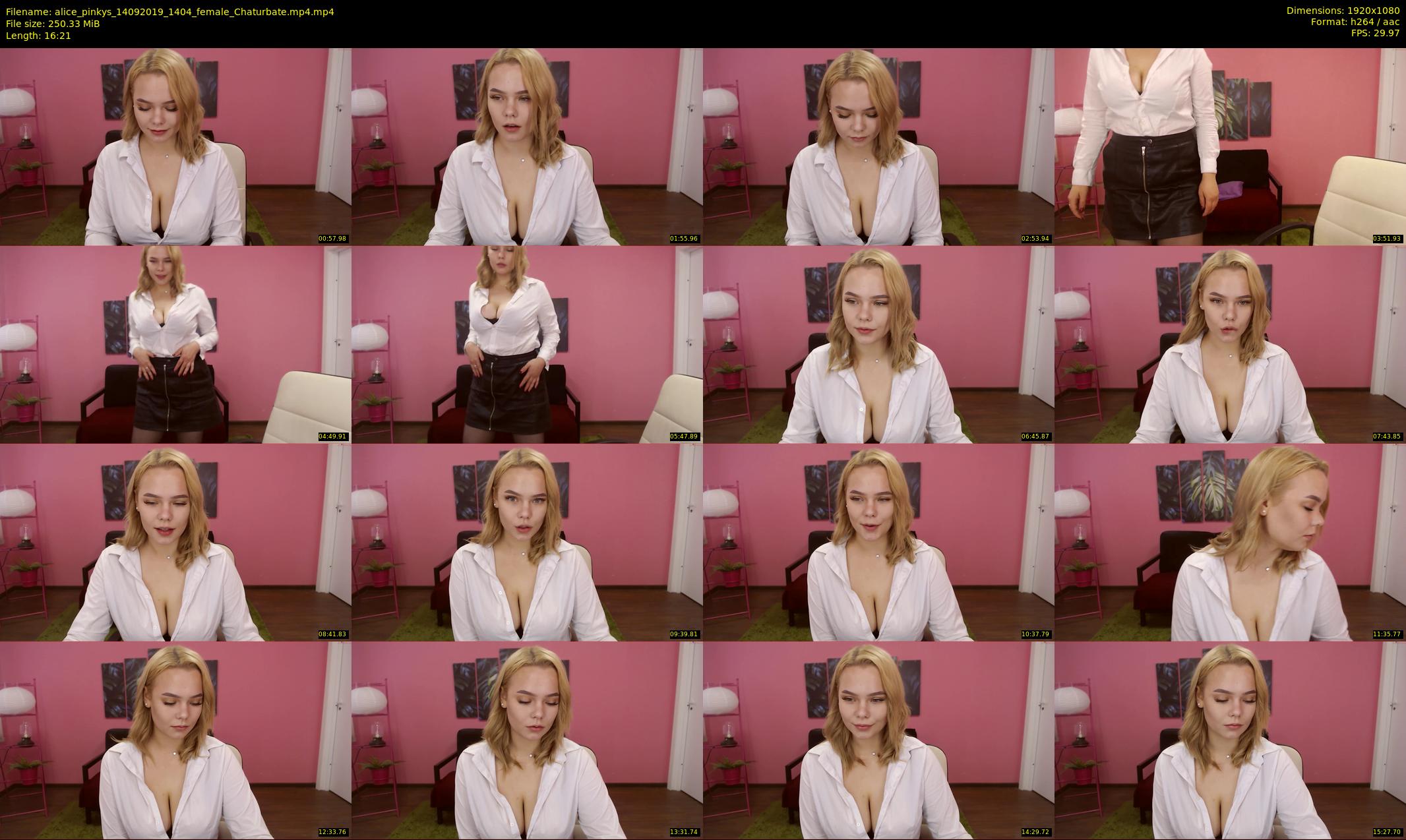 alice_pinkys — 17 minute Chaturbate female cam show recording, 1080p, Sep 14, 2019