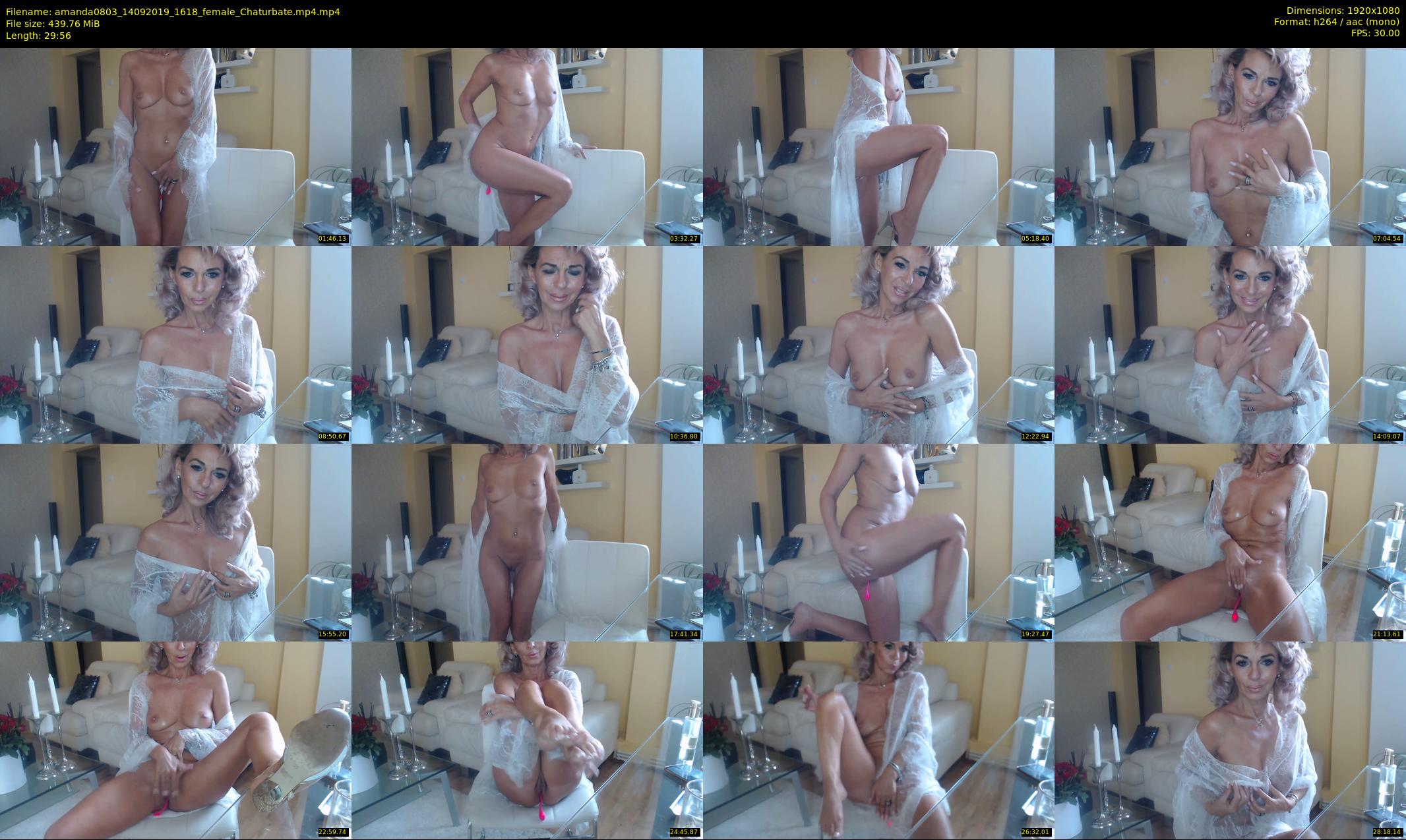 amanda0803 — 30 minute Chaturbate female cam show recording, 1080p, Sep 14, 2019