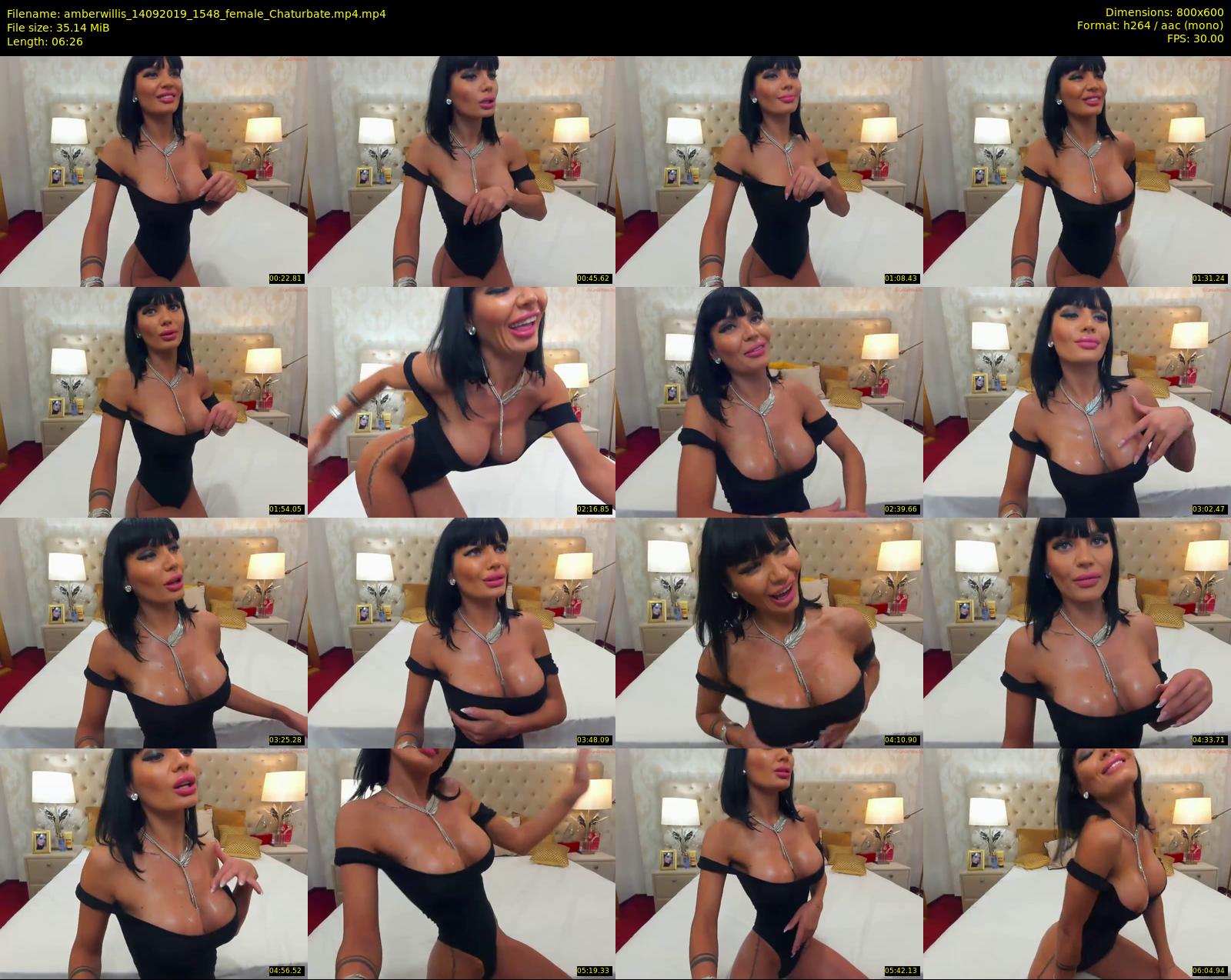 amberwillis — 7 minute Chaturbate female cam show recording, 480p, Sep 14, 2019
