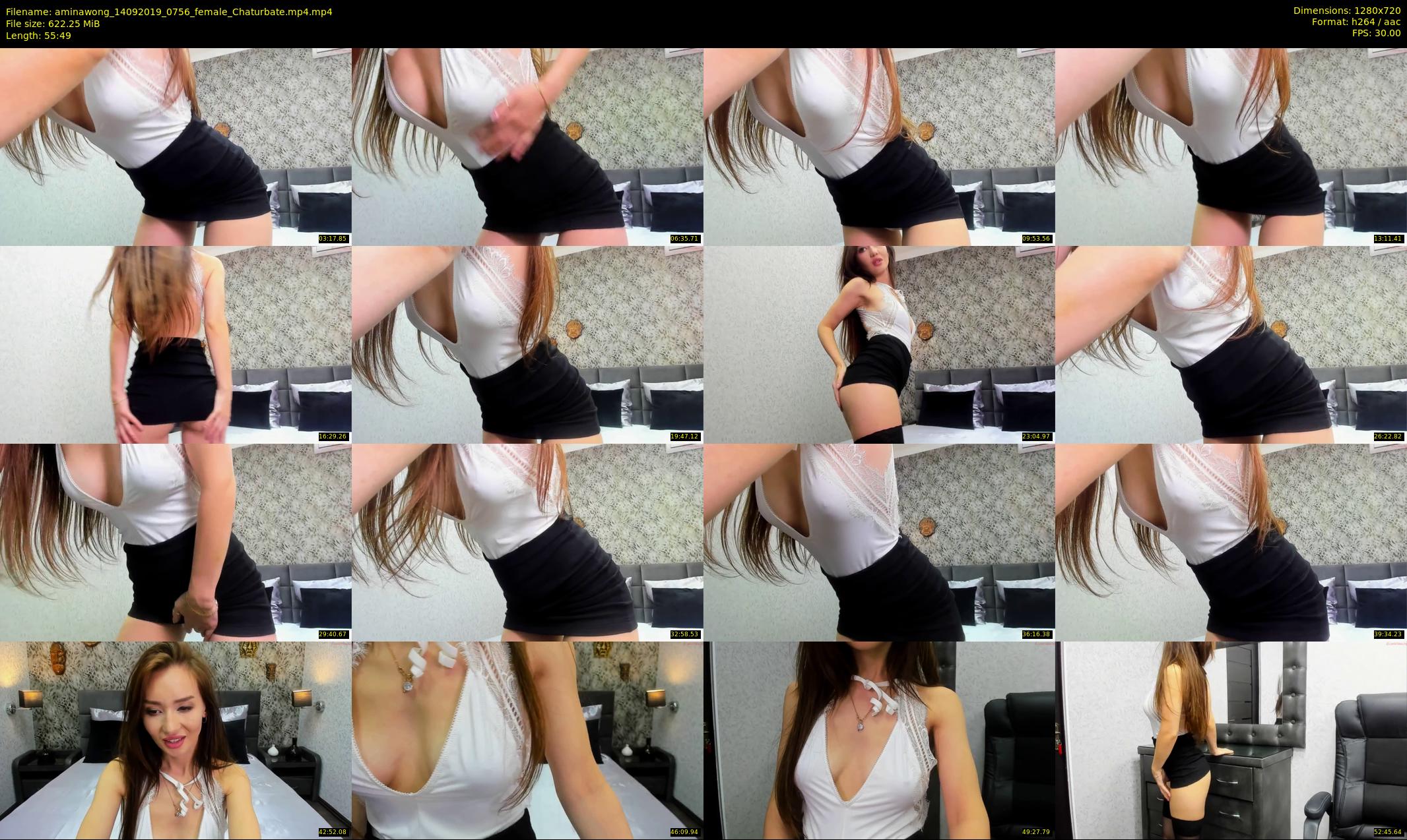 aminawong — 56 minute Chaturbate female cam show recording, 720p, Sep 14, 2019