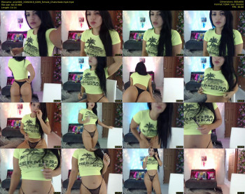 anielli69 — 15 minute Chaturbate female cam show recording, 480p, Sep 15, 2019