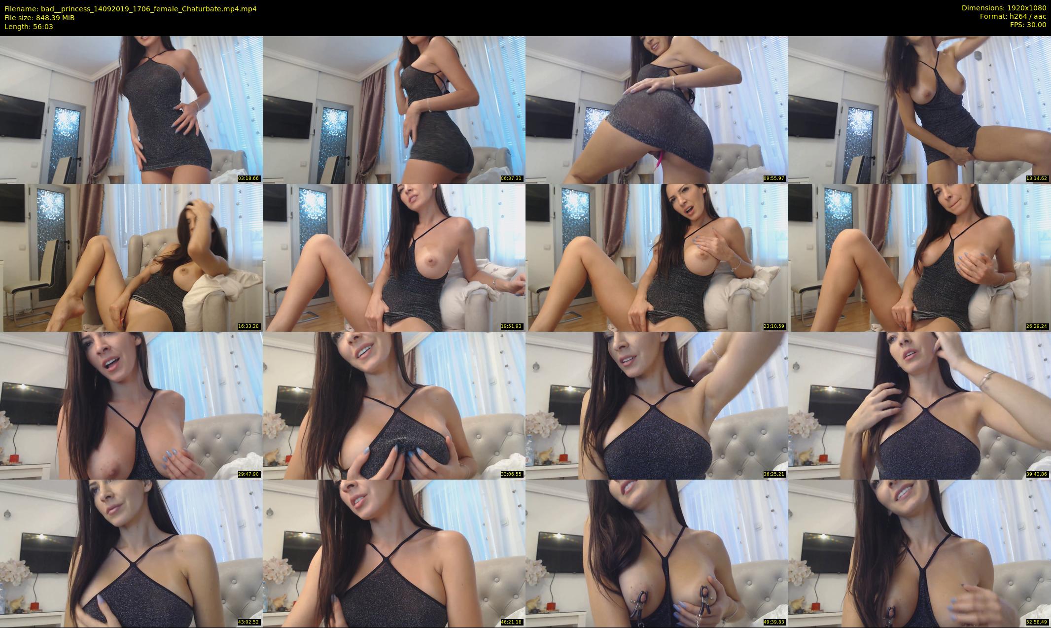 bad__princess — 57 minute Chaturbate female cam show recording, 1080p, Sep 14, 2019